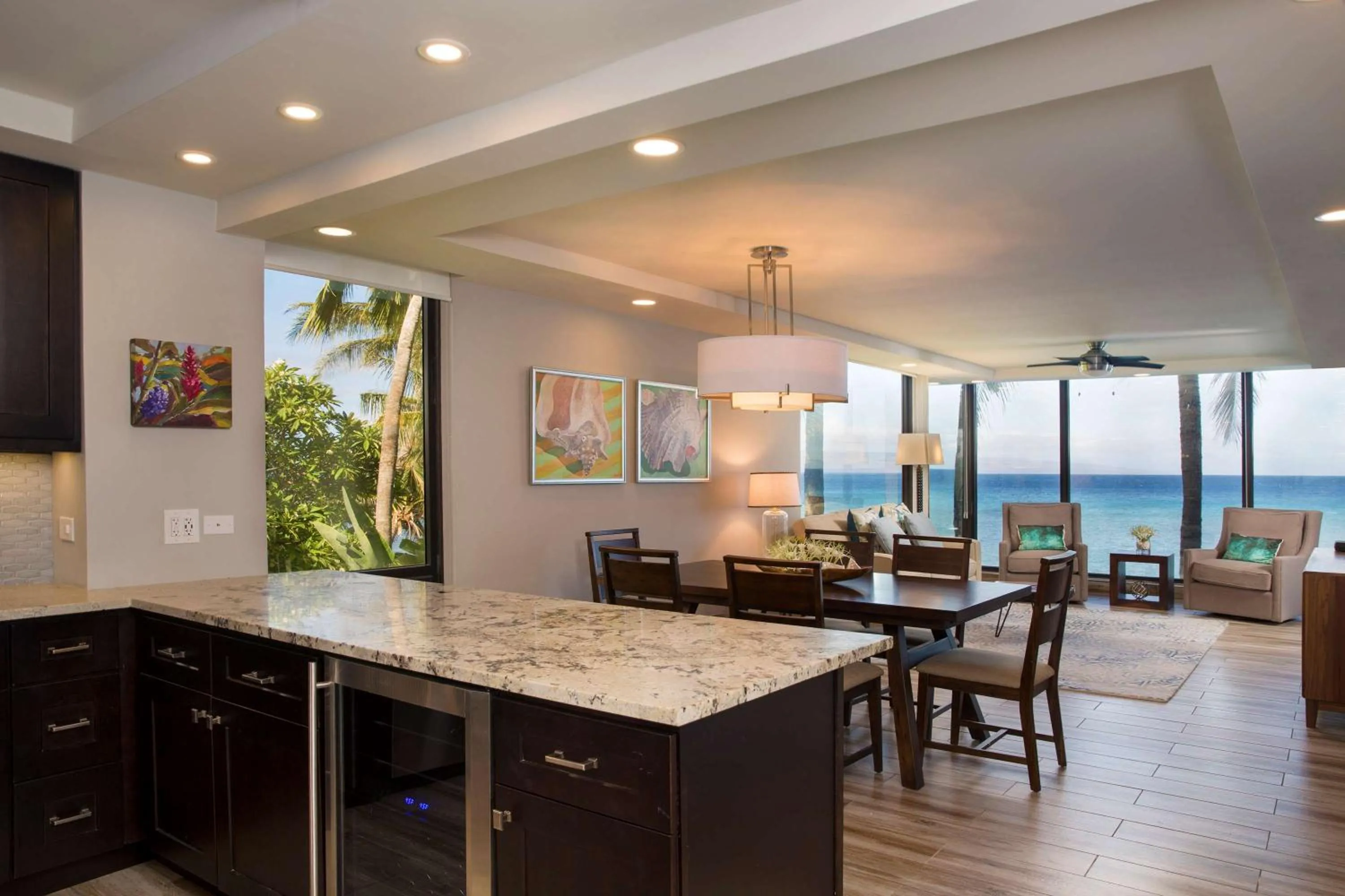 Kitchen or kitchenette in Aston Mahana at Kaanapali