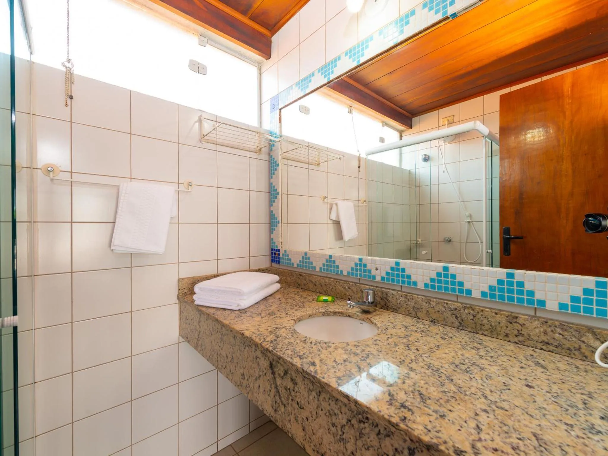 Bathroom in Pousada Pé Na Areia