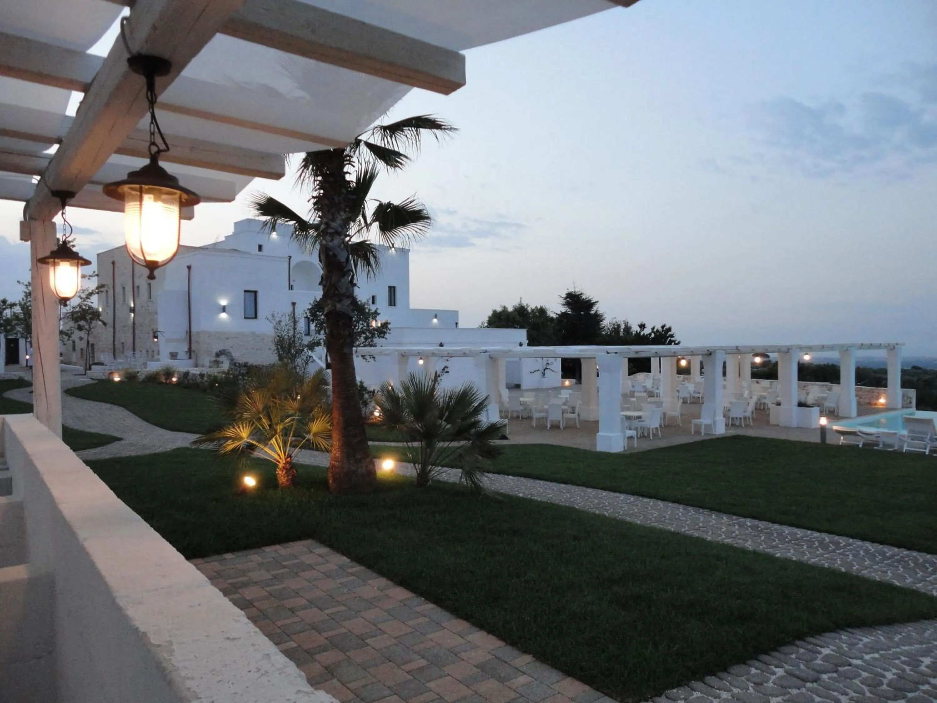Patio in Masseria Santa Teresa