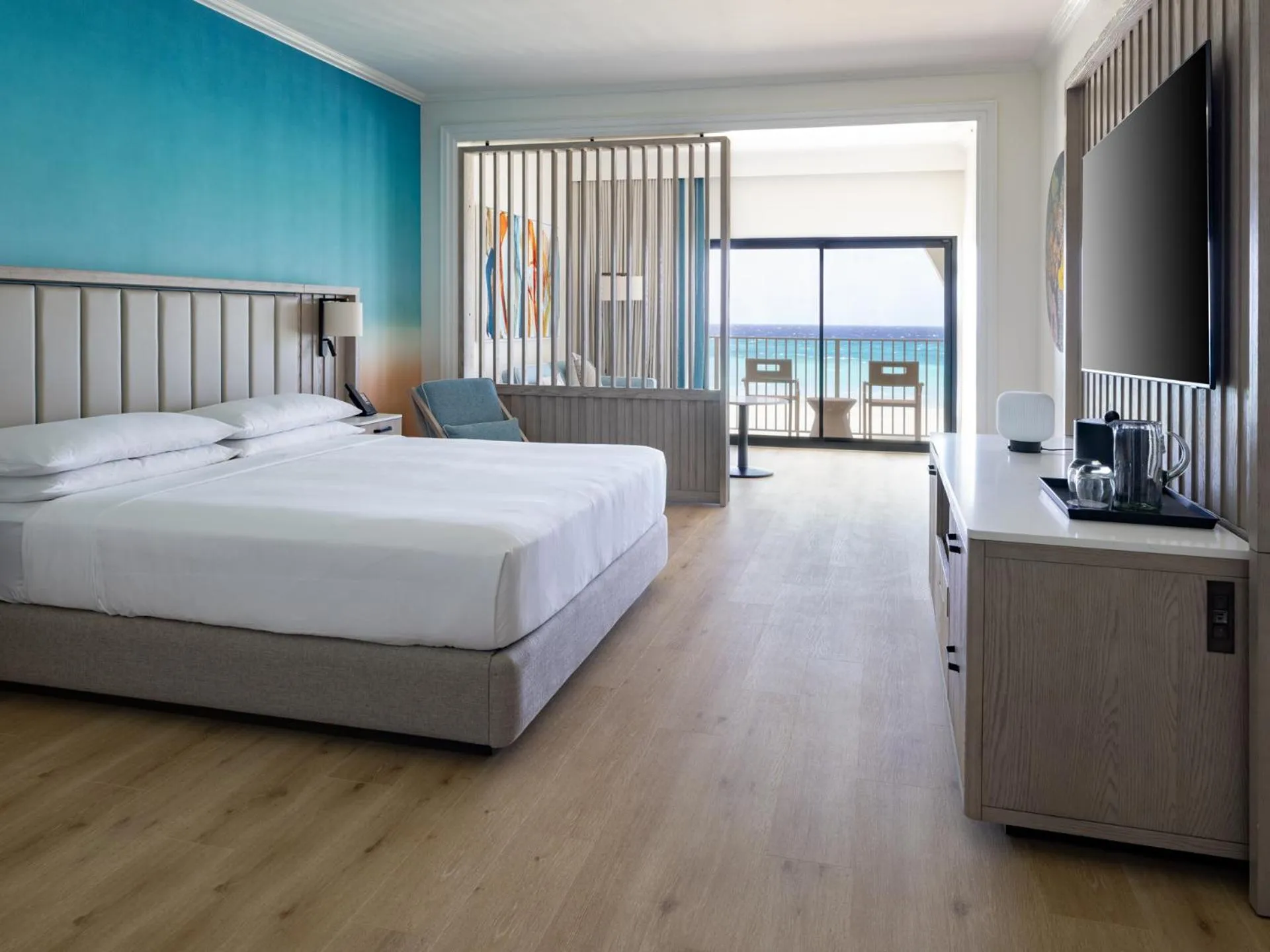 Bedroom, Bed in Grand Cayman Marriott Resort