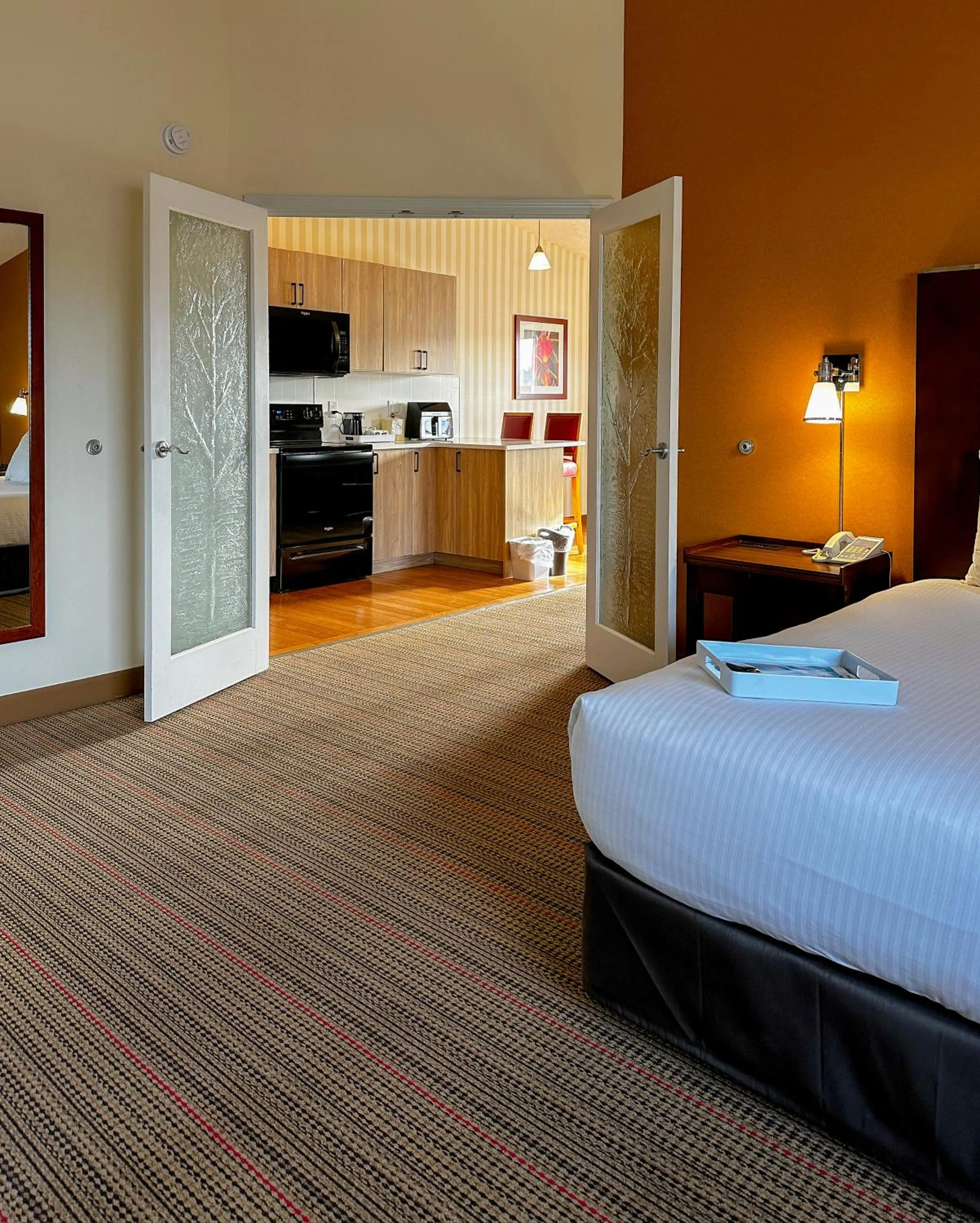 Bed in Prestige Prince George Lodge