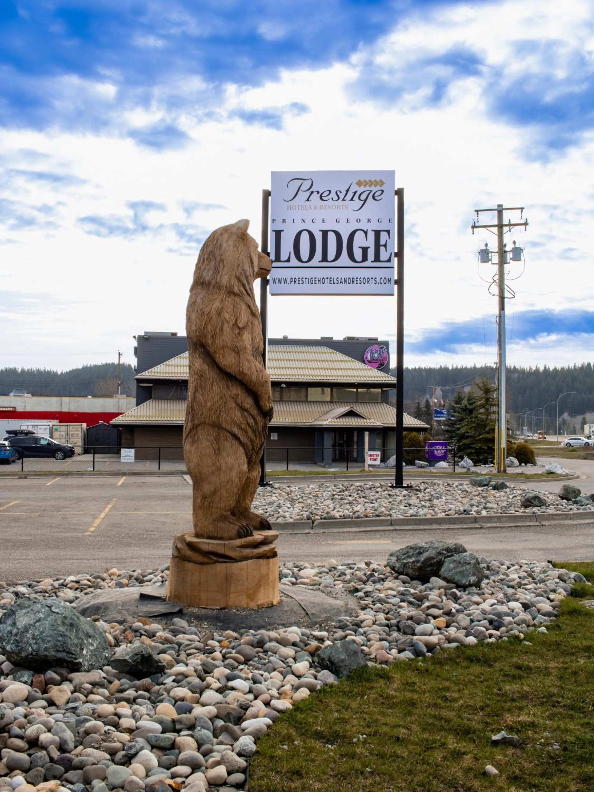 Property logo or sign in Prestige Prince George Lodge