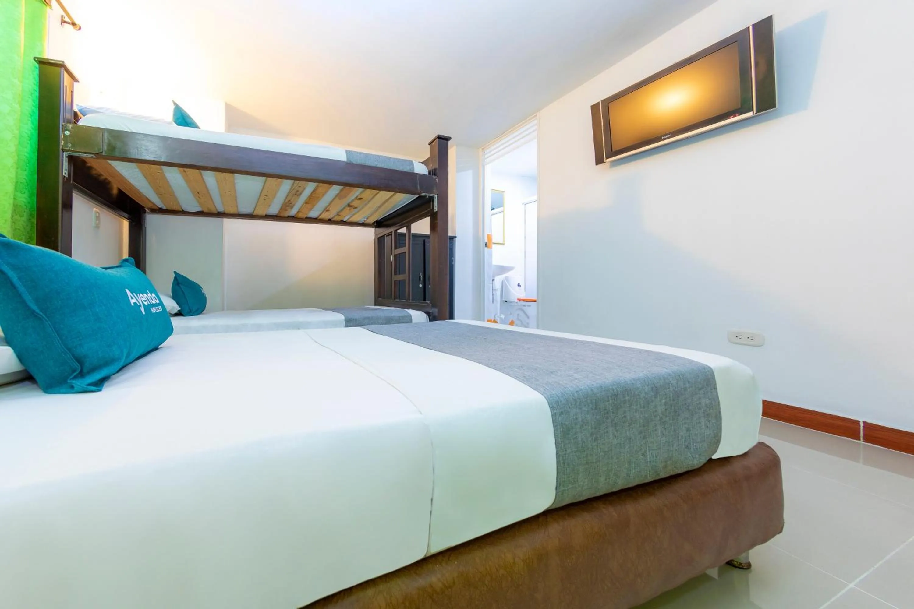 Bed in Ayenda Florida Nueva