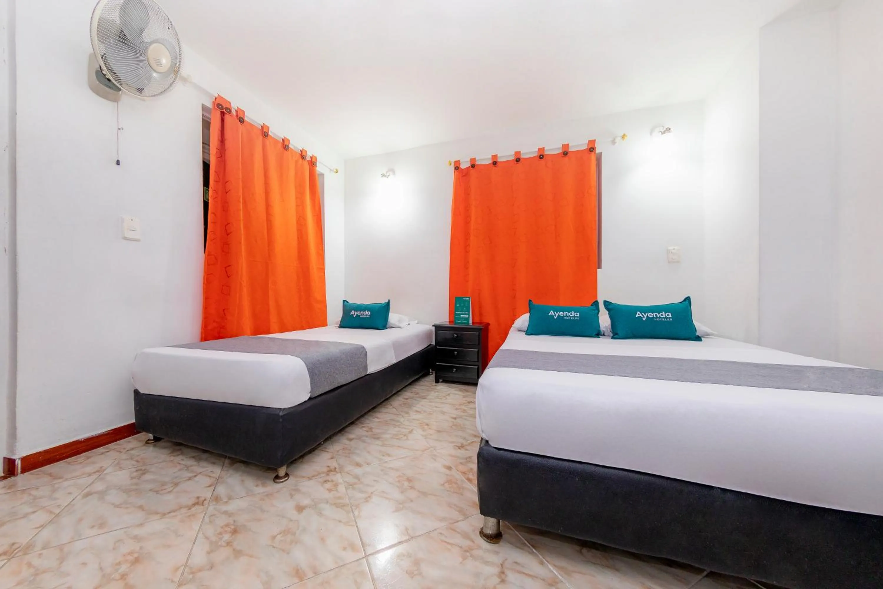 Bed in Ayenda Florida Nueva