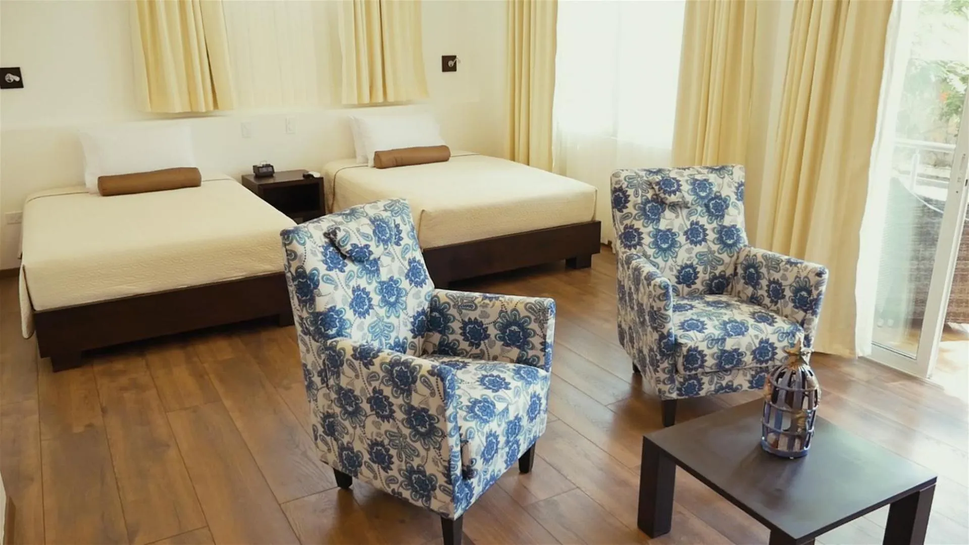 Bed in Ikala Galapagos Hotel