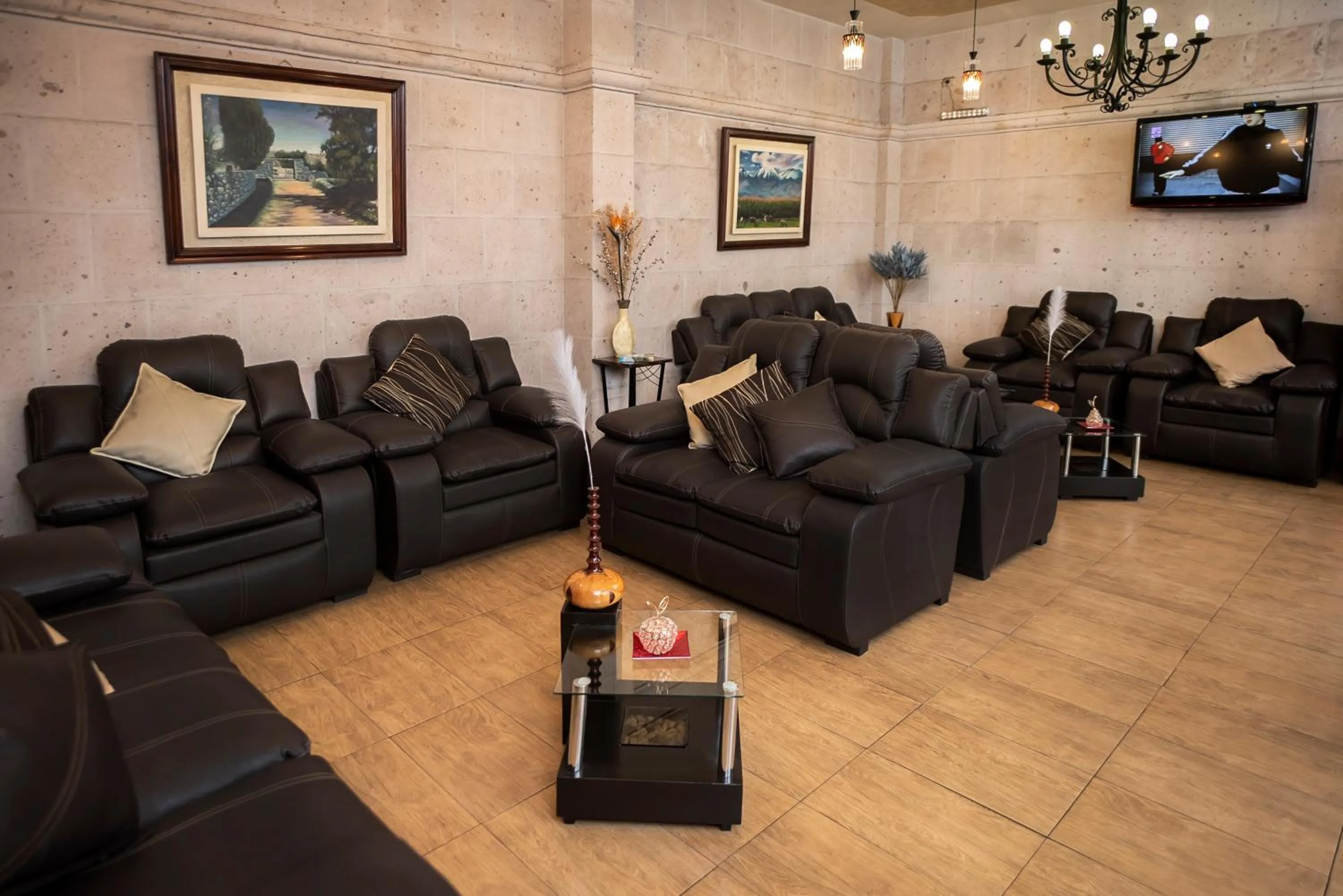 Living room in Hotel Maison Du Solei