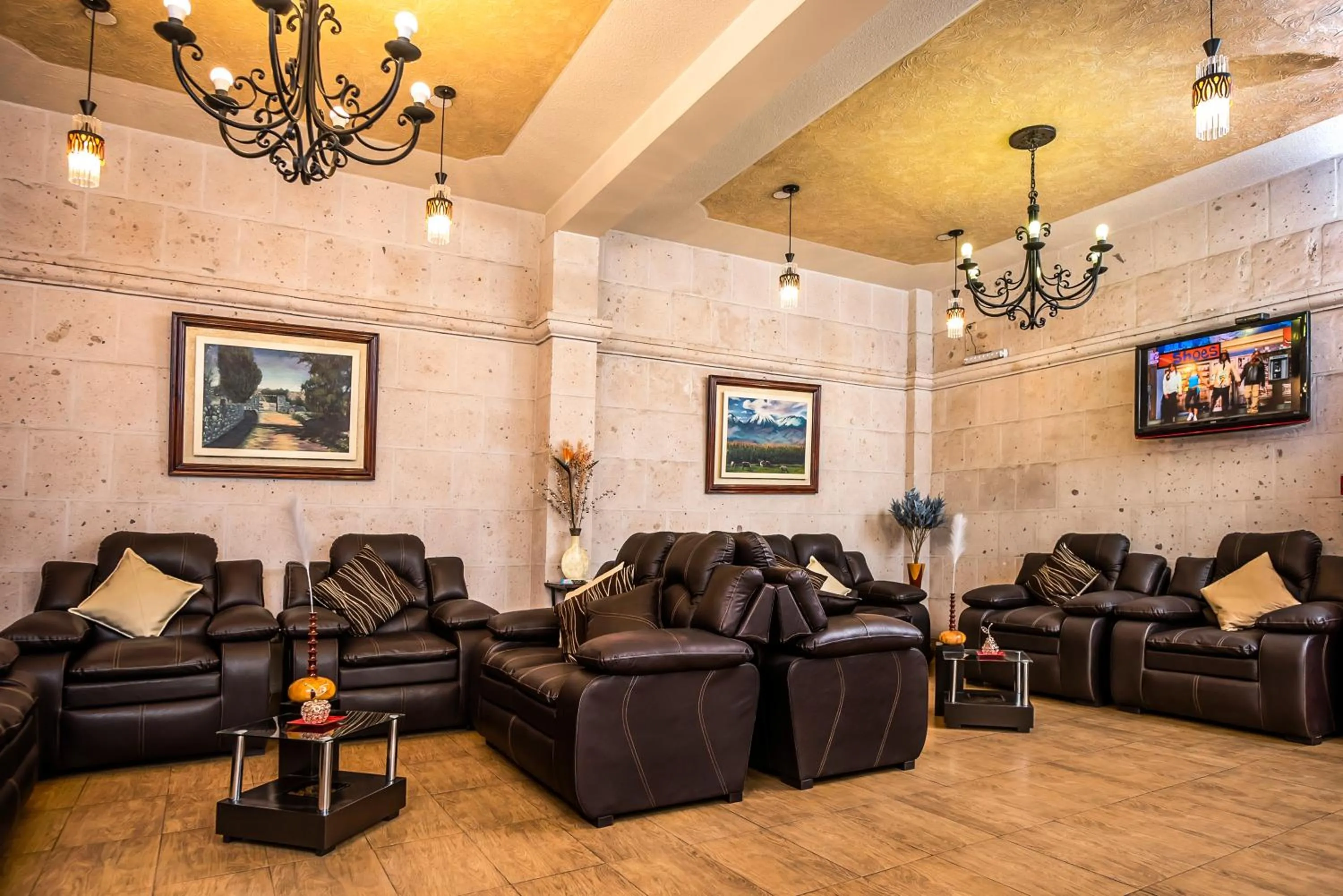 Living room in Hotel Maison Du Solei