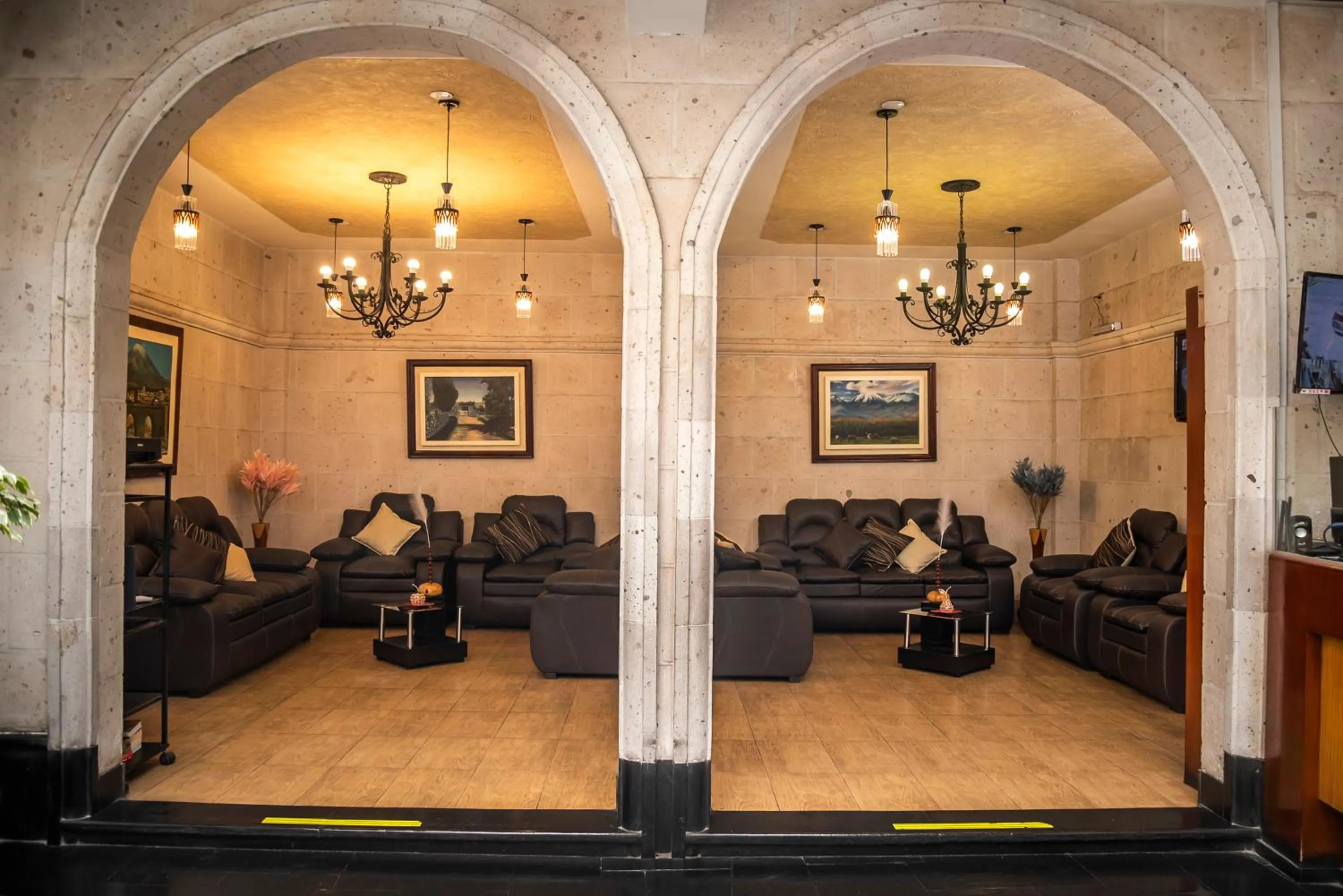 Living room in Hotel Maison Du Solei