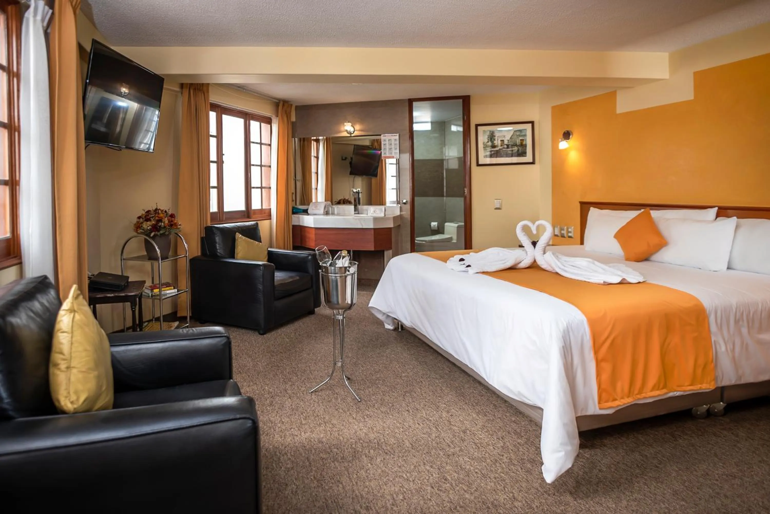 Photo of the whole room, Bed in Hotel Maison Du Solei