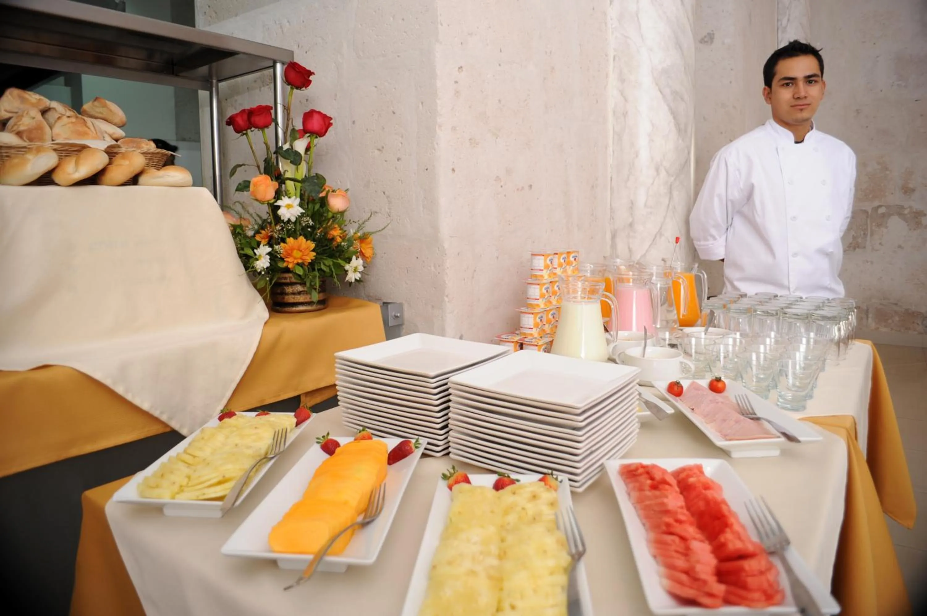 Food close-up in Hotel Maison Du Solei