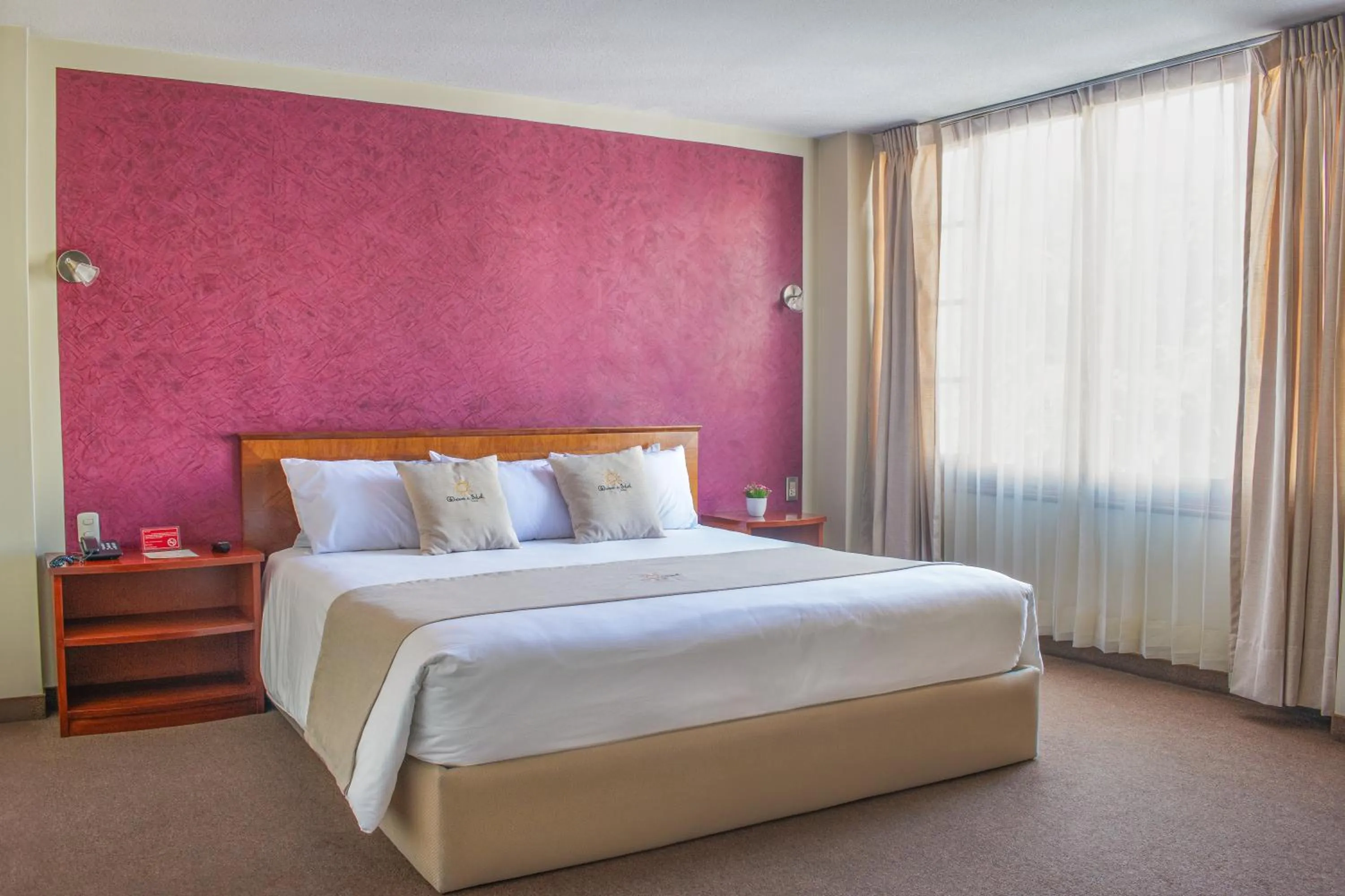 Bed in Hotel Maison Du Solei