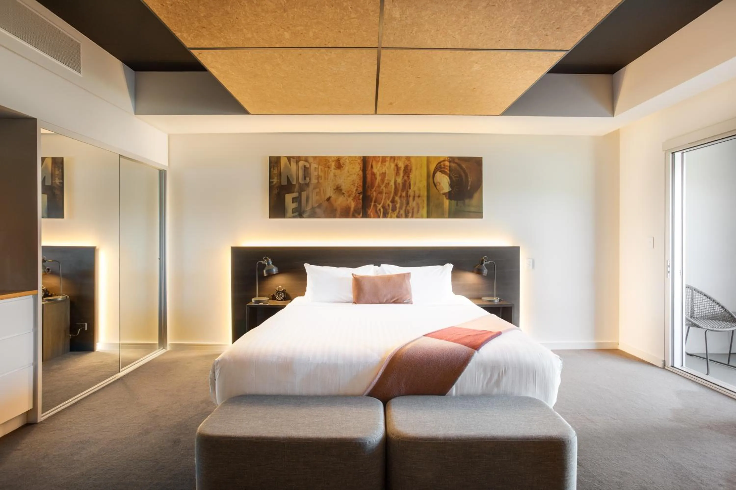 Bed in Peppers Silo Launceston