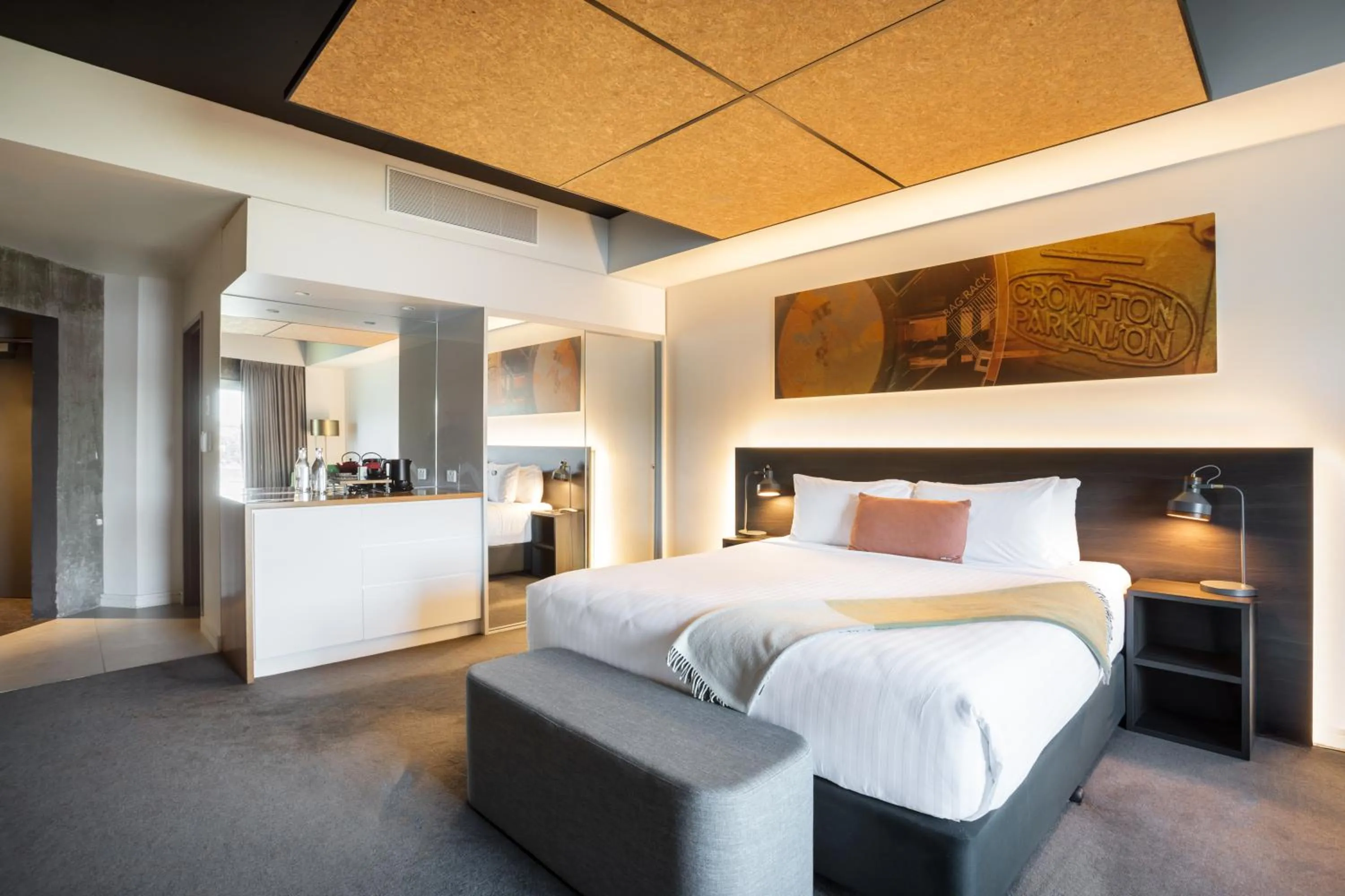 Bed in Peppers Silo Launceston