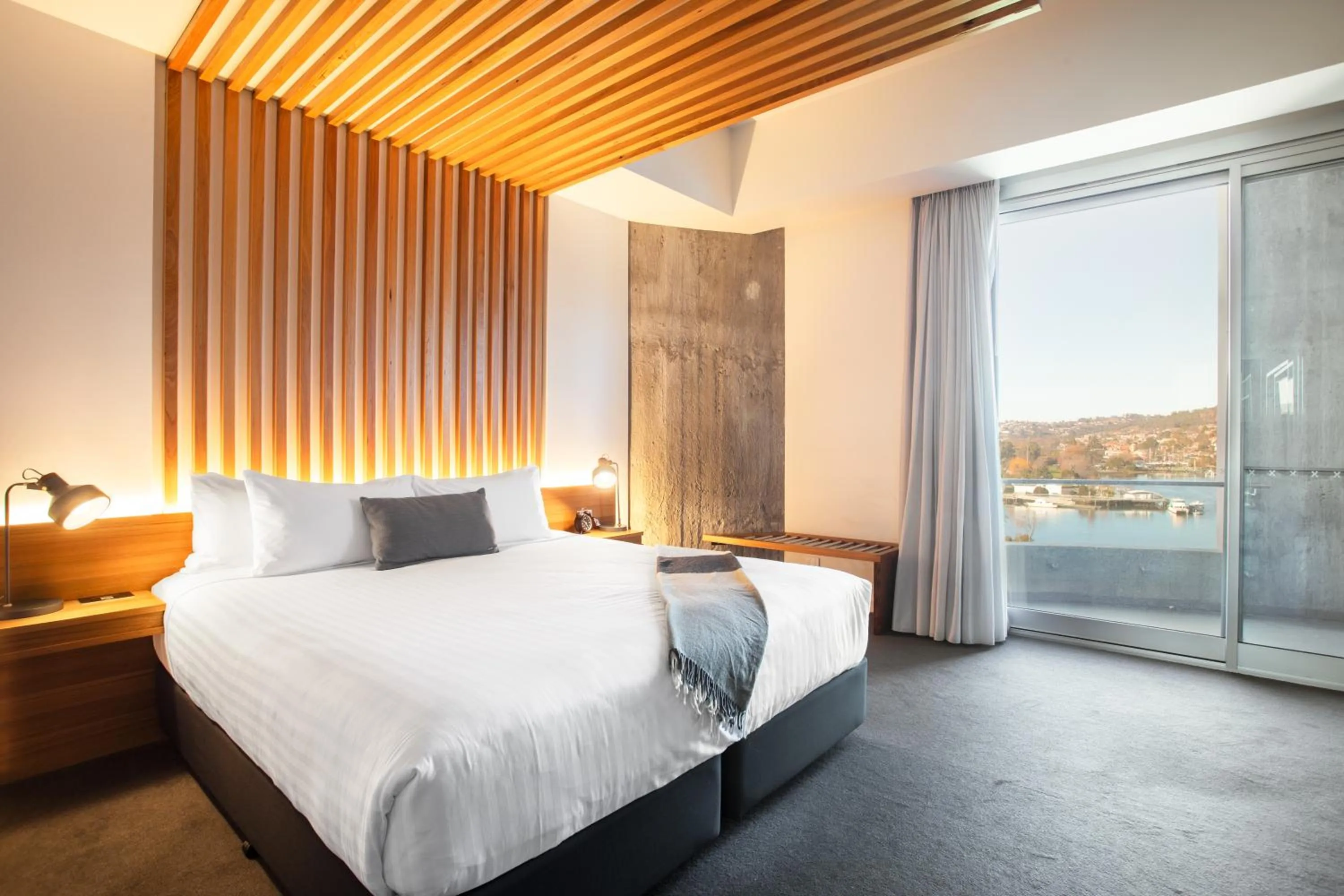 Bed in Peppers Silo Launceston