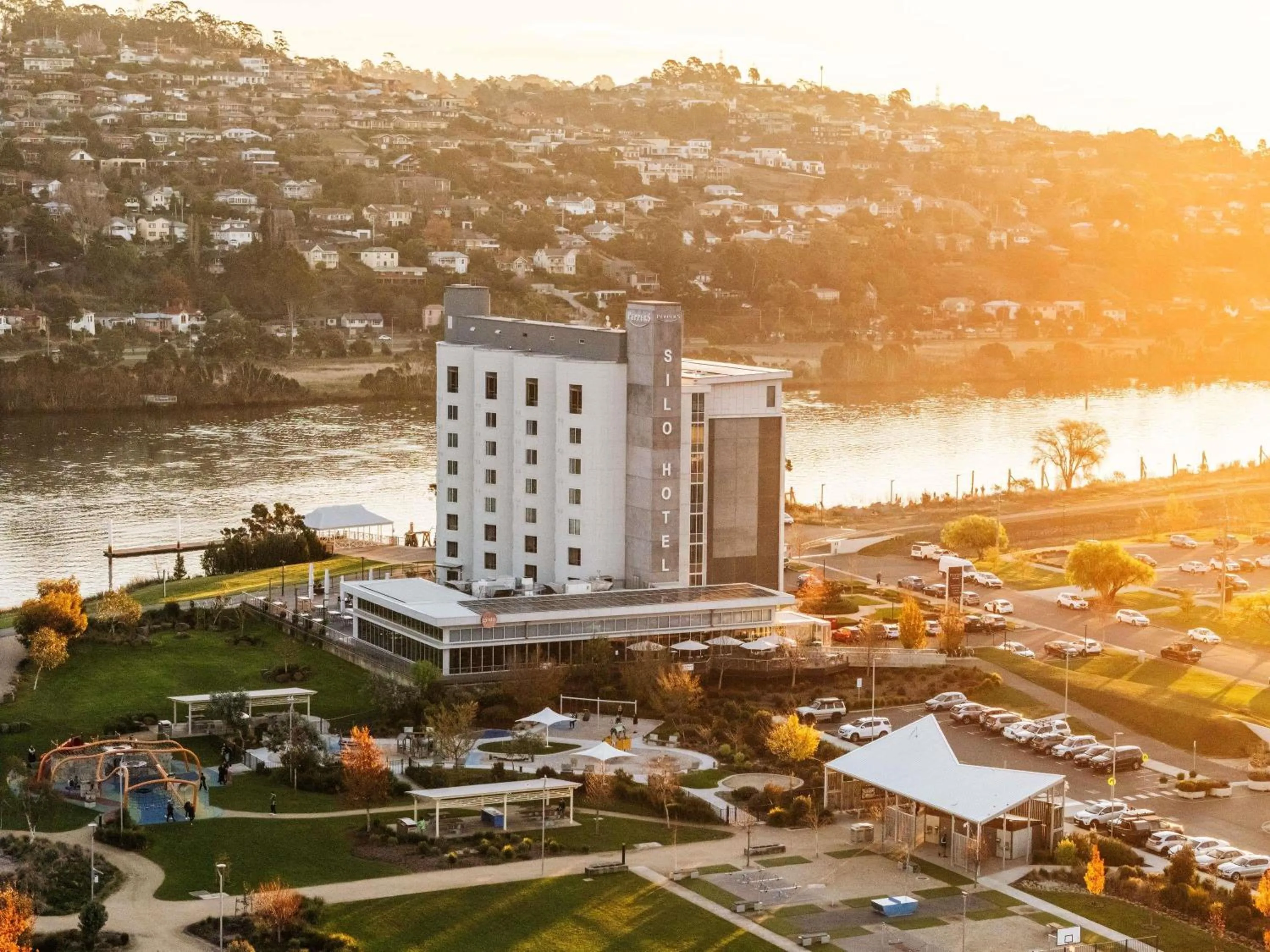 Property building in Peppers Silo Launceston
