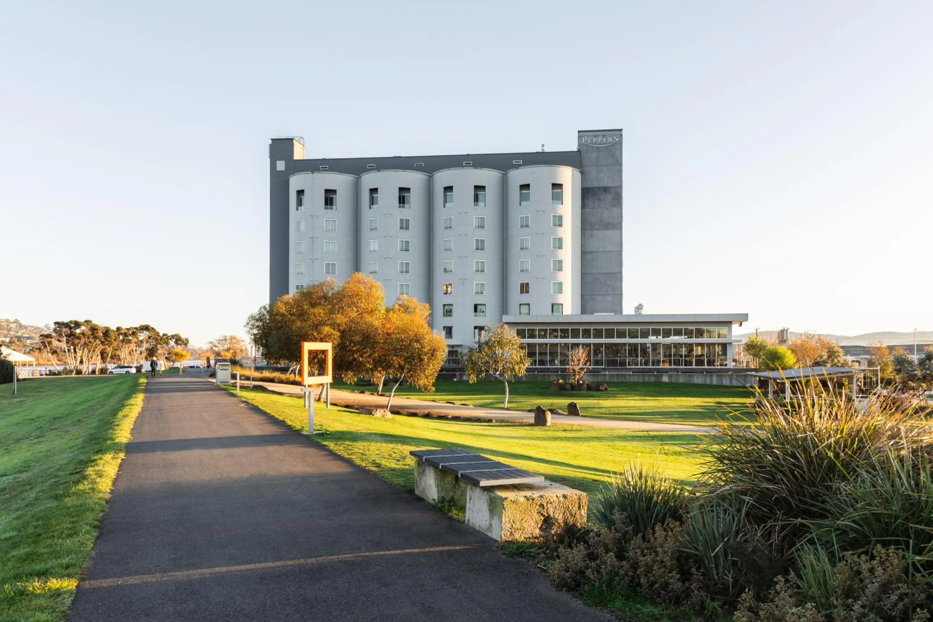 Property building in Peppers Silo Launceston
