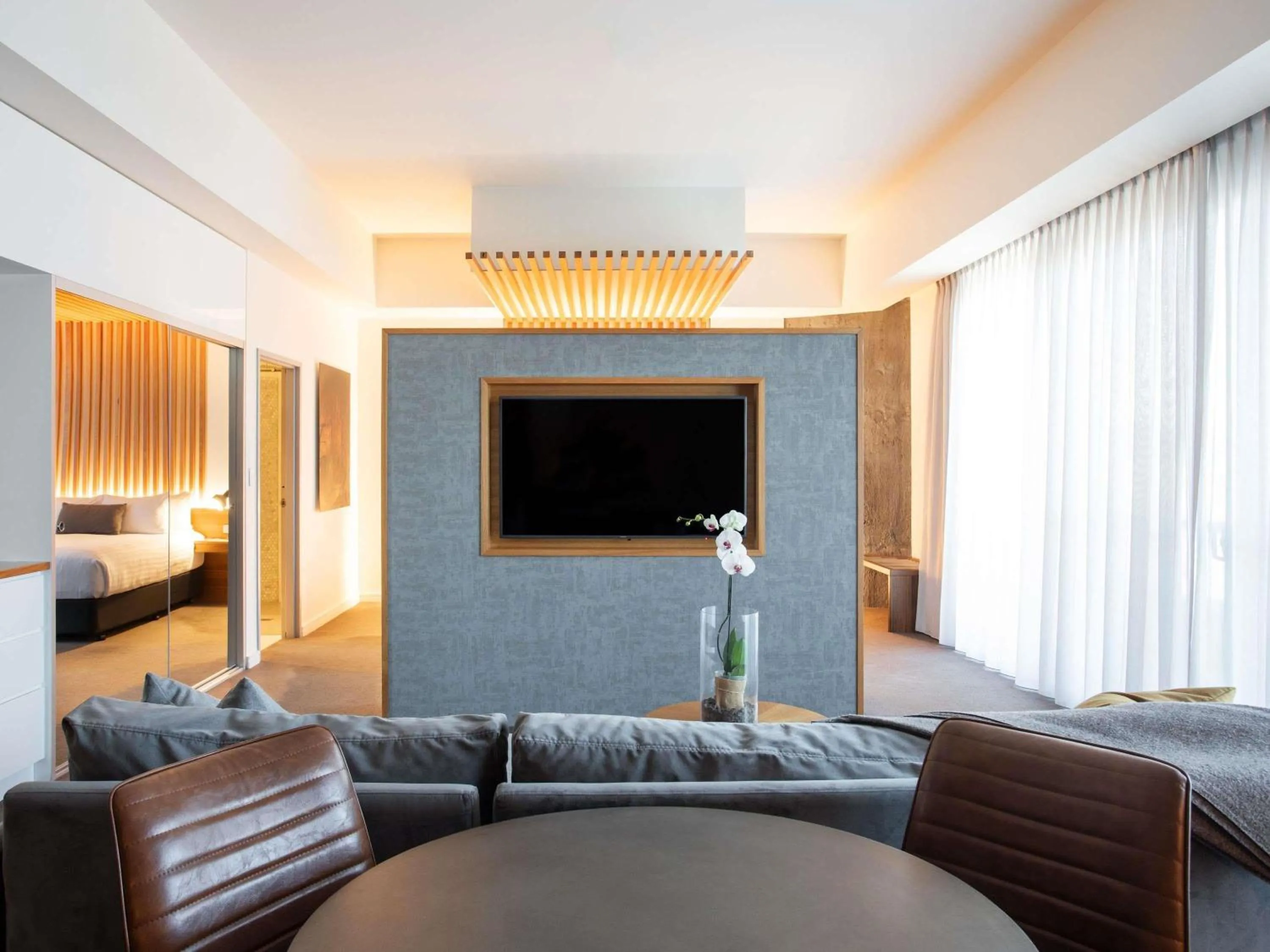 Bedroom, Bed in Peppers Silo Launceston