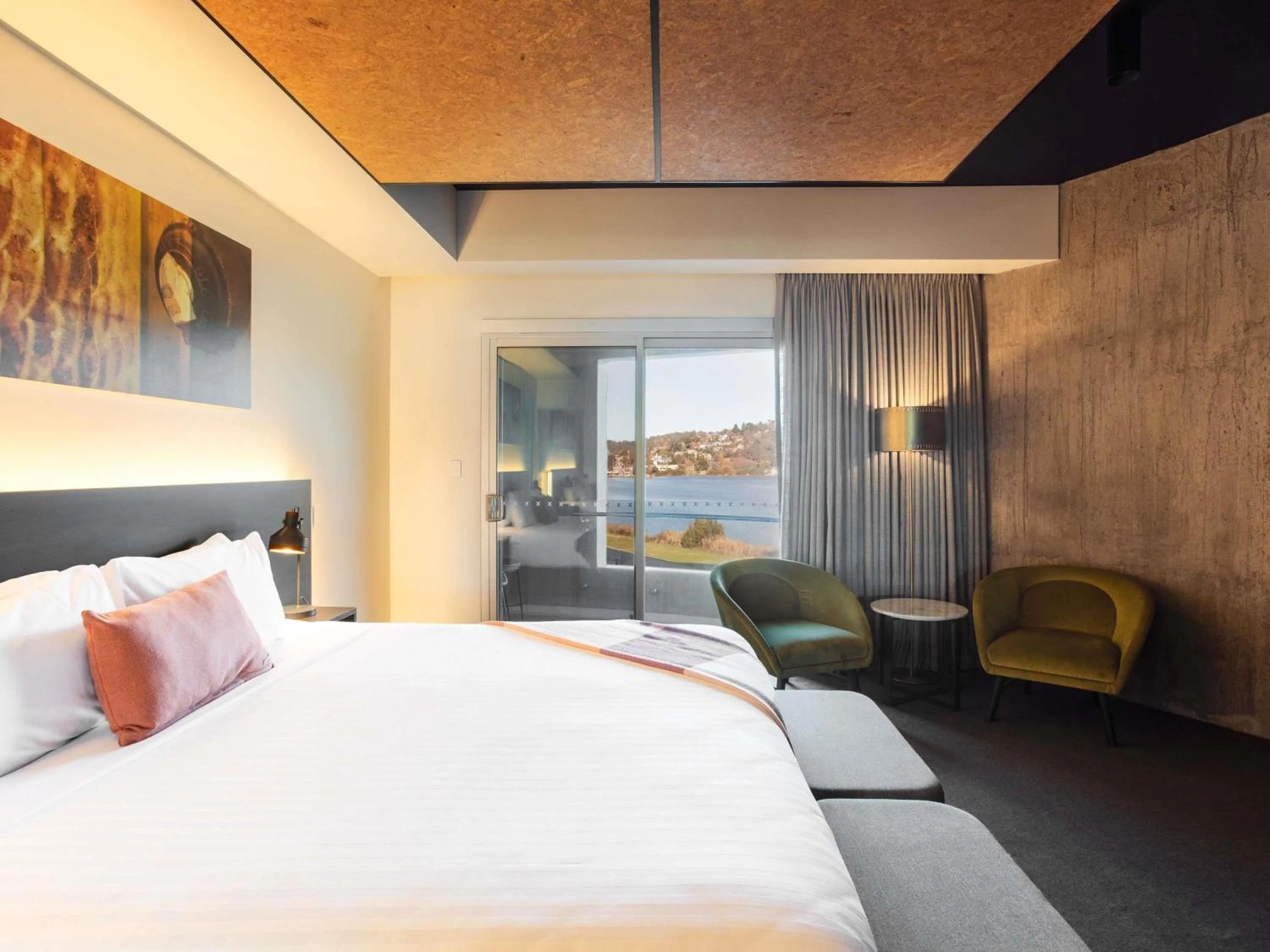 Bedroom, Bed in Peppers Silo Launceston