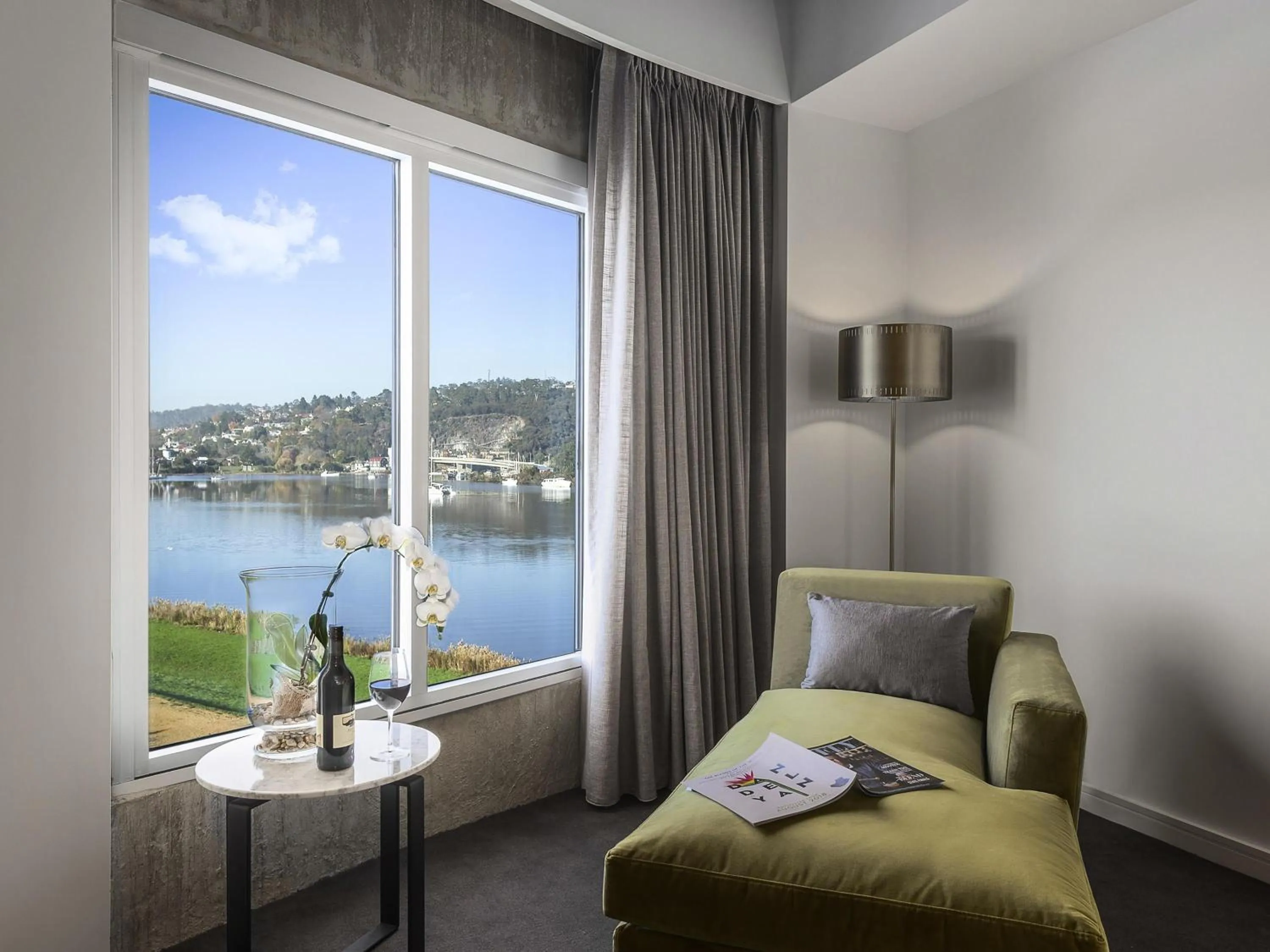 Bedroom in Peppers Silo Launceston