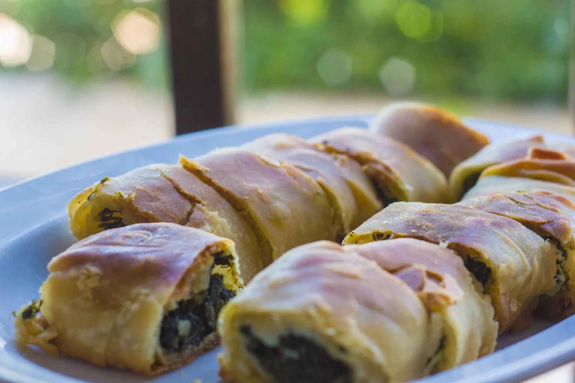 Breakfast in Vagia Beach Apartments, Aegina Island