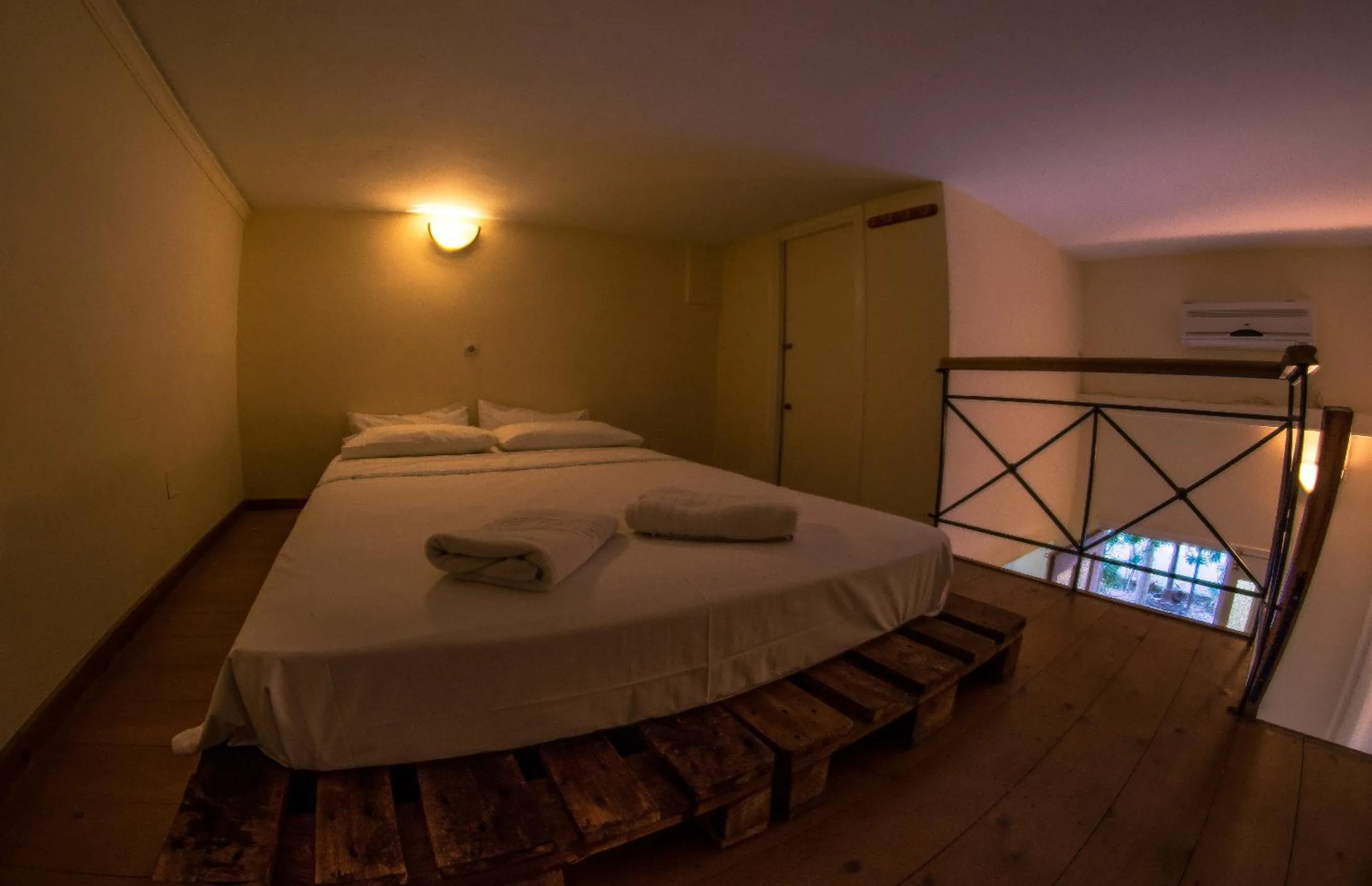 Bed in Vagia Beach Apartments, Aegina Island