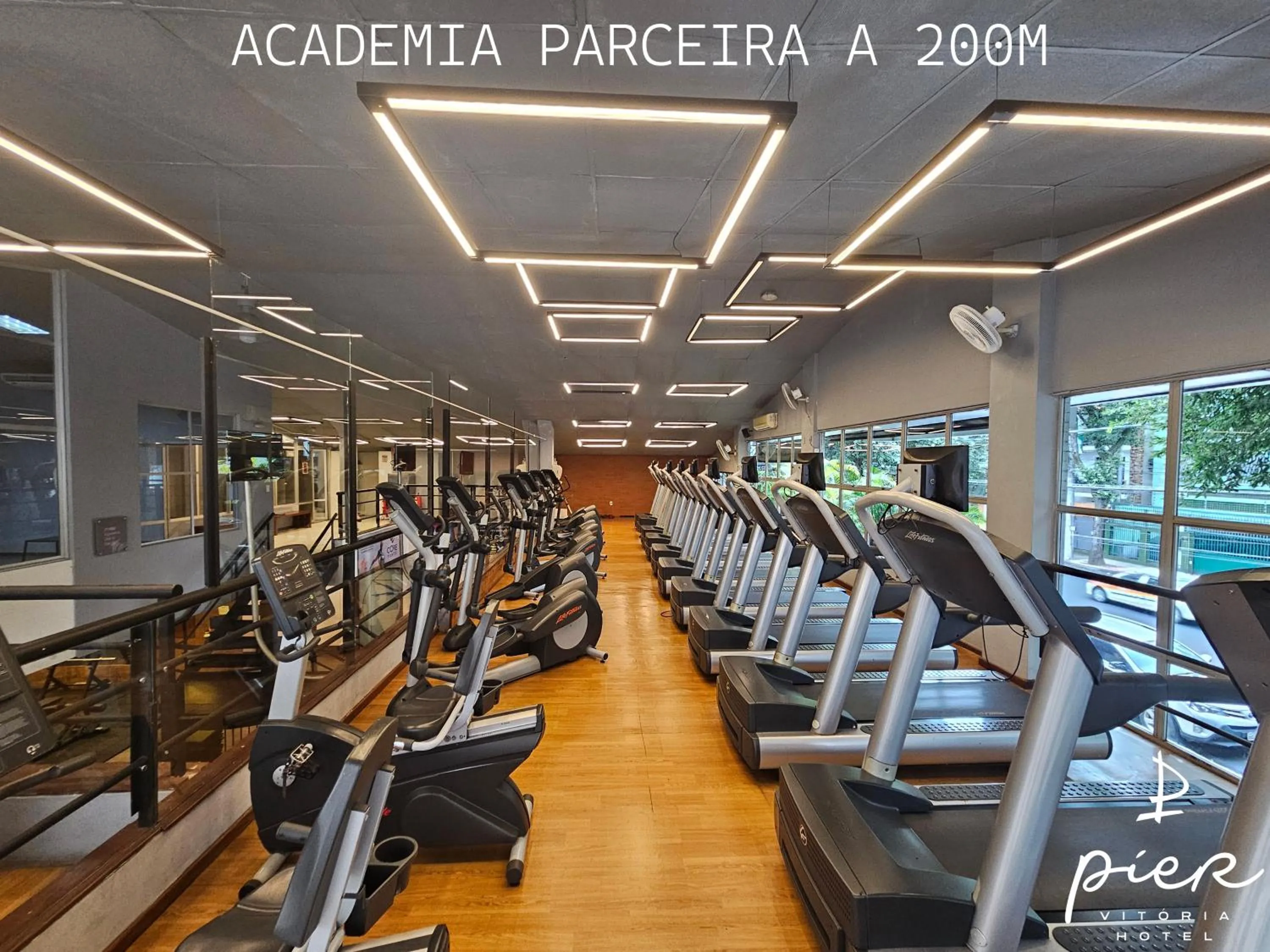 Fitness centre/facilities in Píer Vitória Hotel