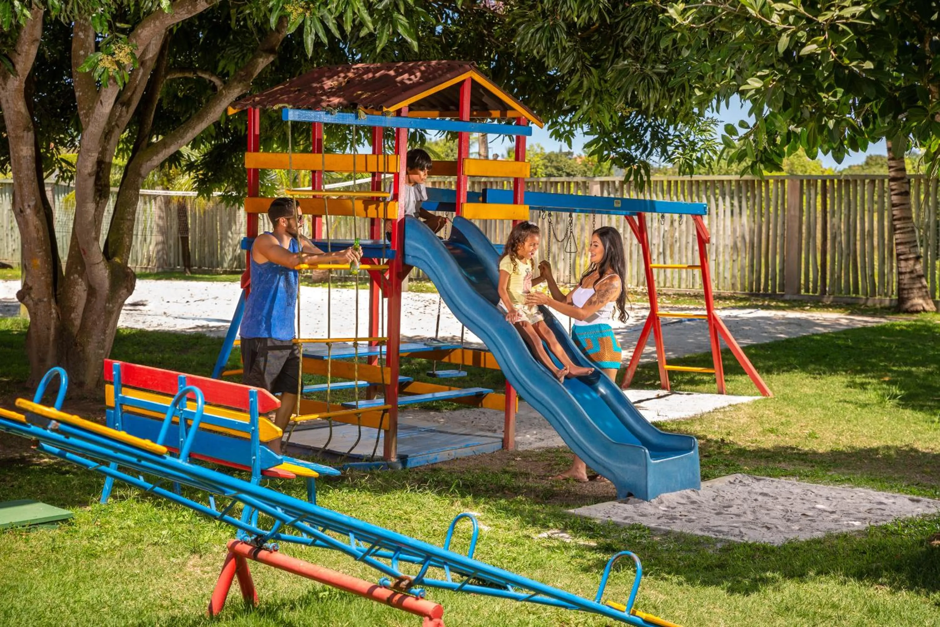 Children play ground in Capoeira Village