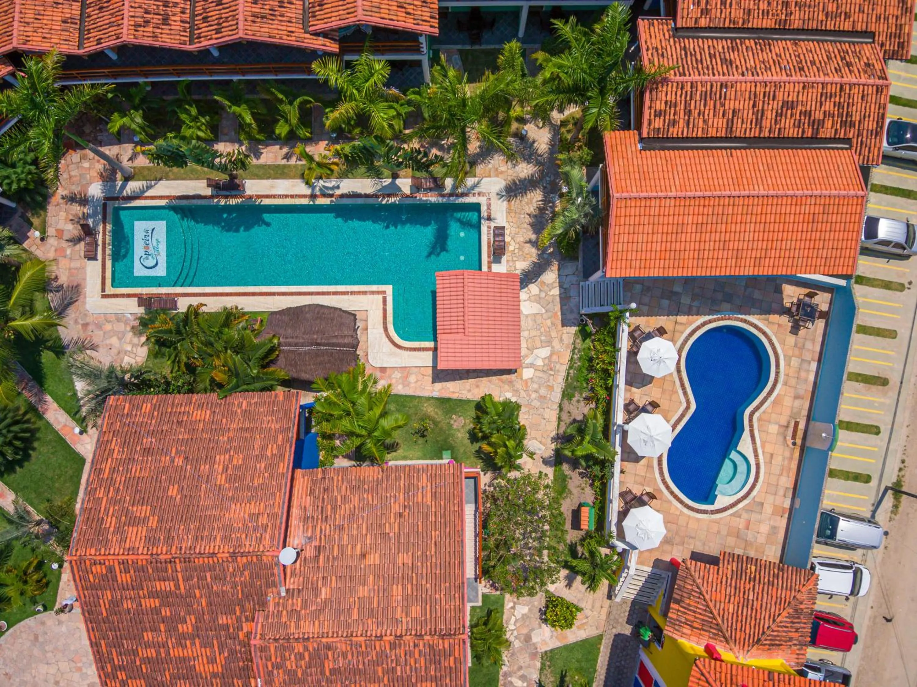 Bird's eye view in Capoeira Village