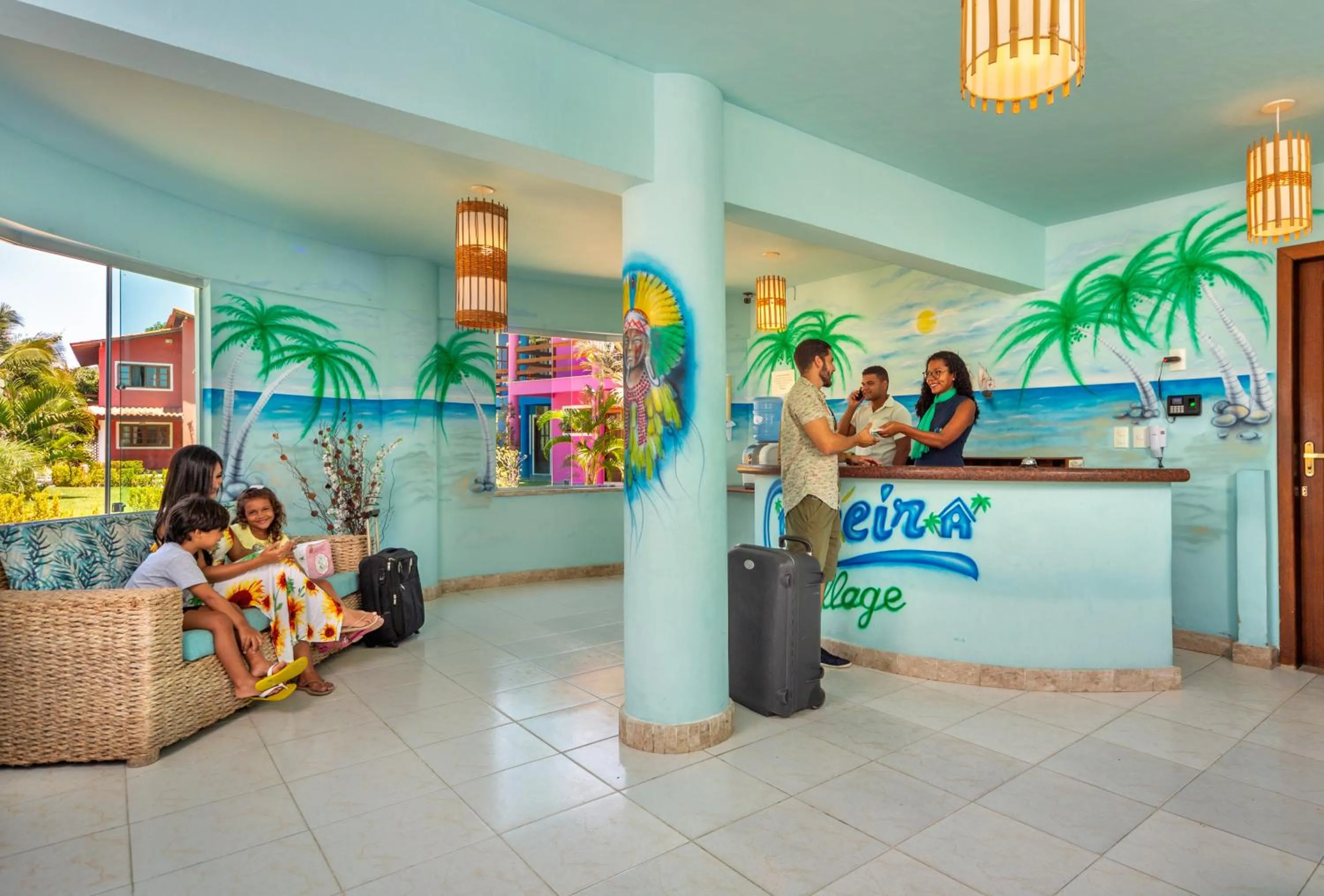 Lobby or reception in Capoeira Village