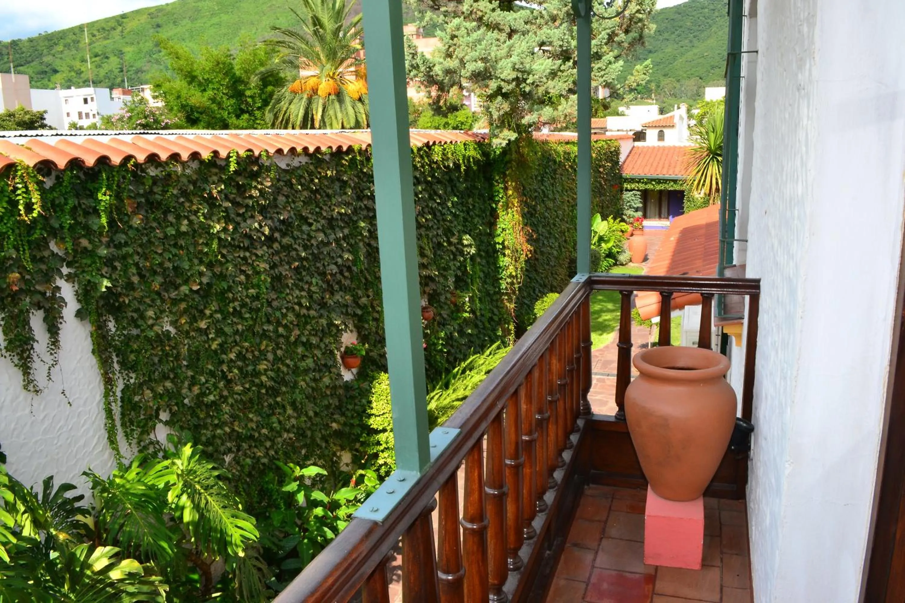 Garden view in Hotel Boutique La Candela