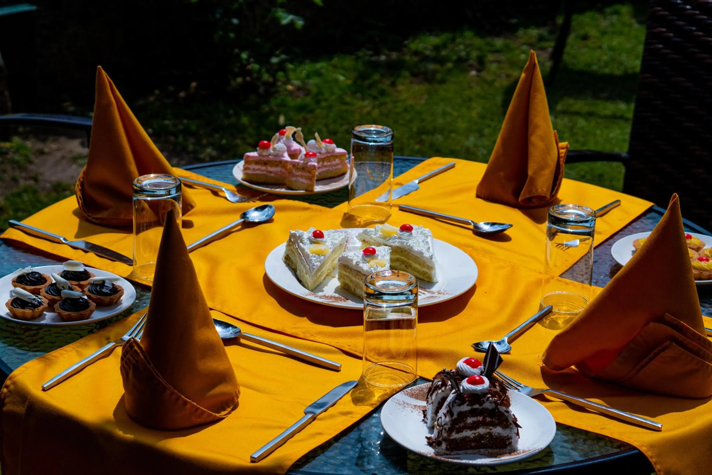 Food and drinks in Shervani Hilltop Resort