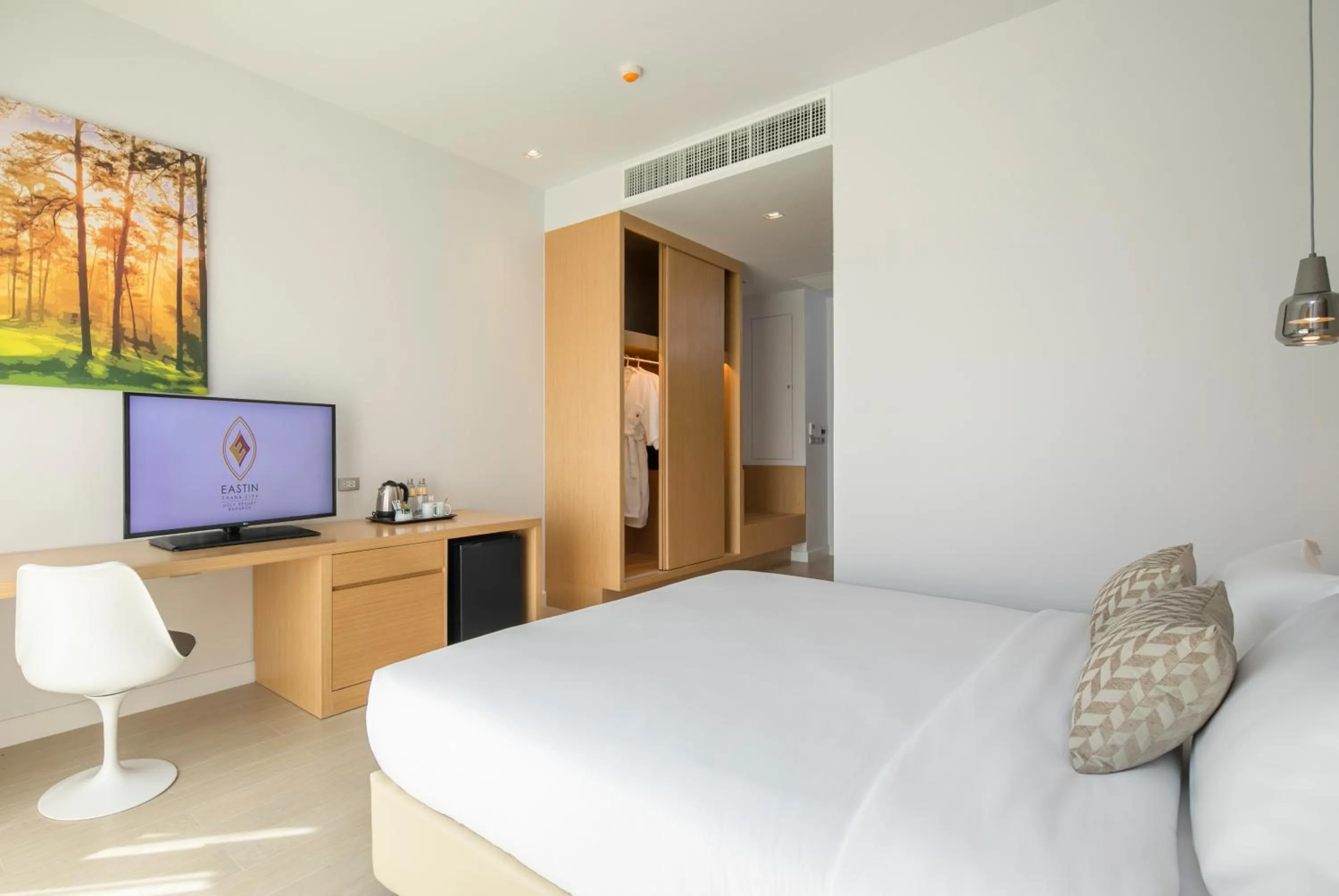 Decorative detail, Bed in Eastin Thana City Golf Resort Bangkok