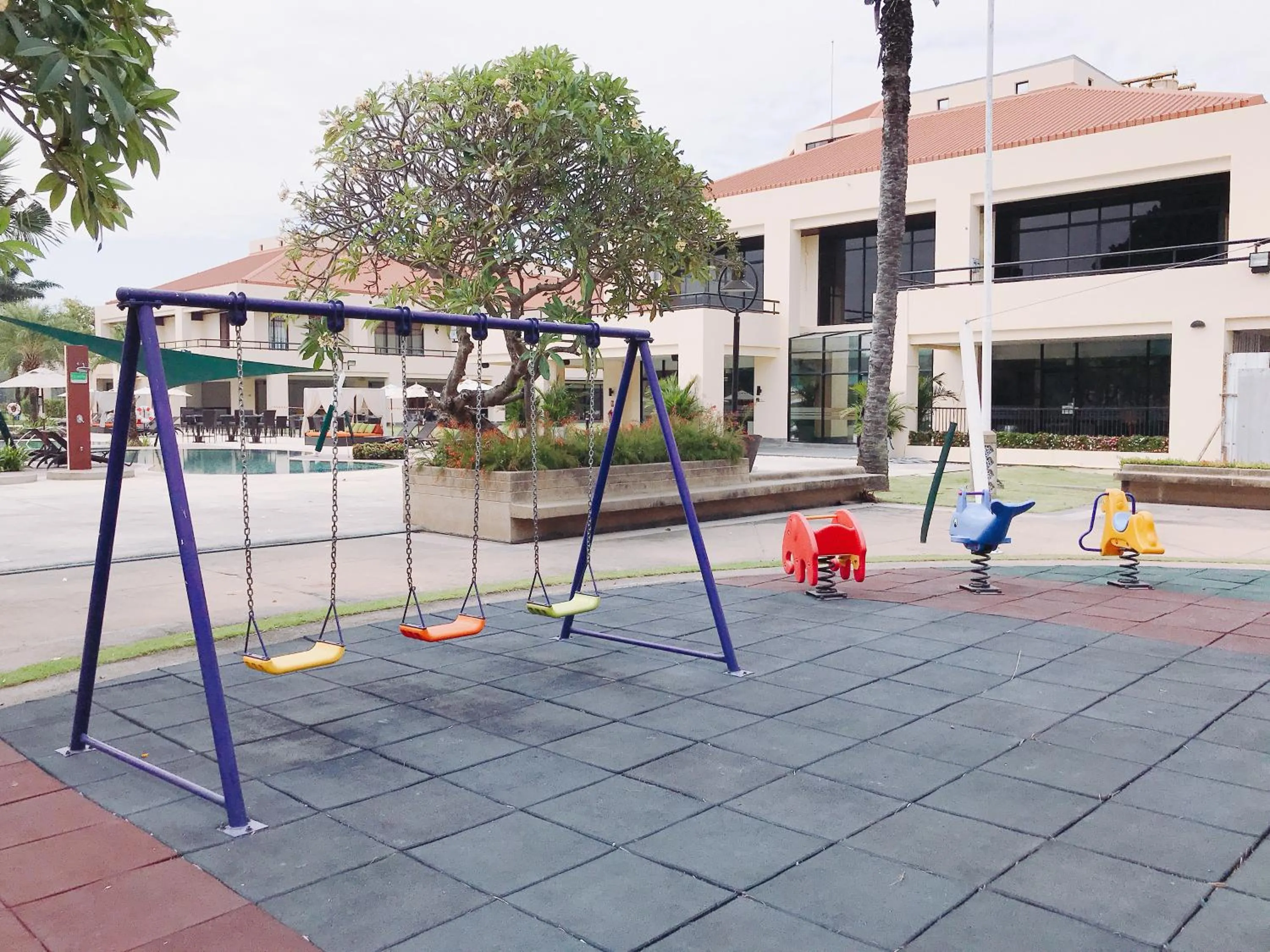 Children play ground in Eastin Thana City Golf Resort Bangkok