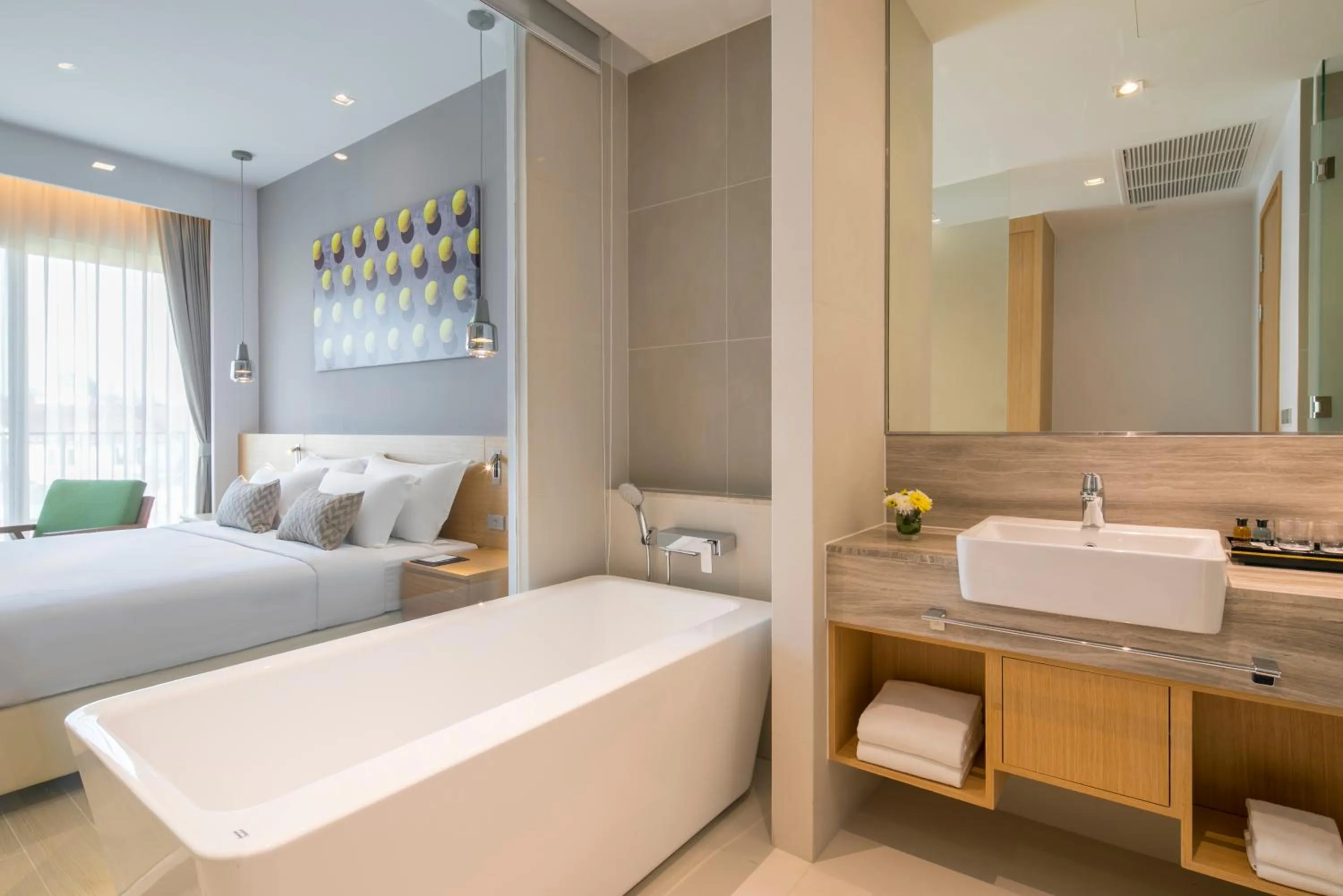 Decorative detail, Bed in Eastin Thana City Golf Resort Bangkok