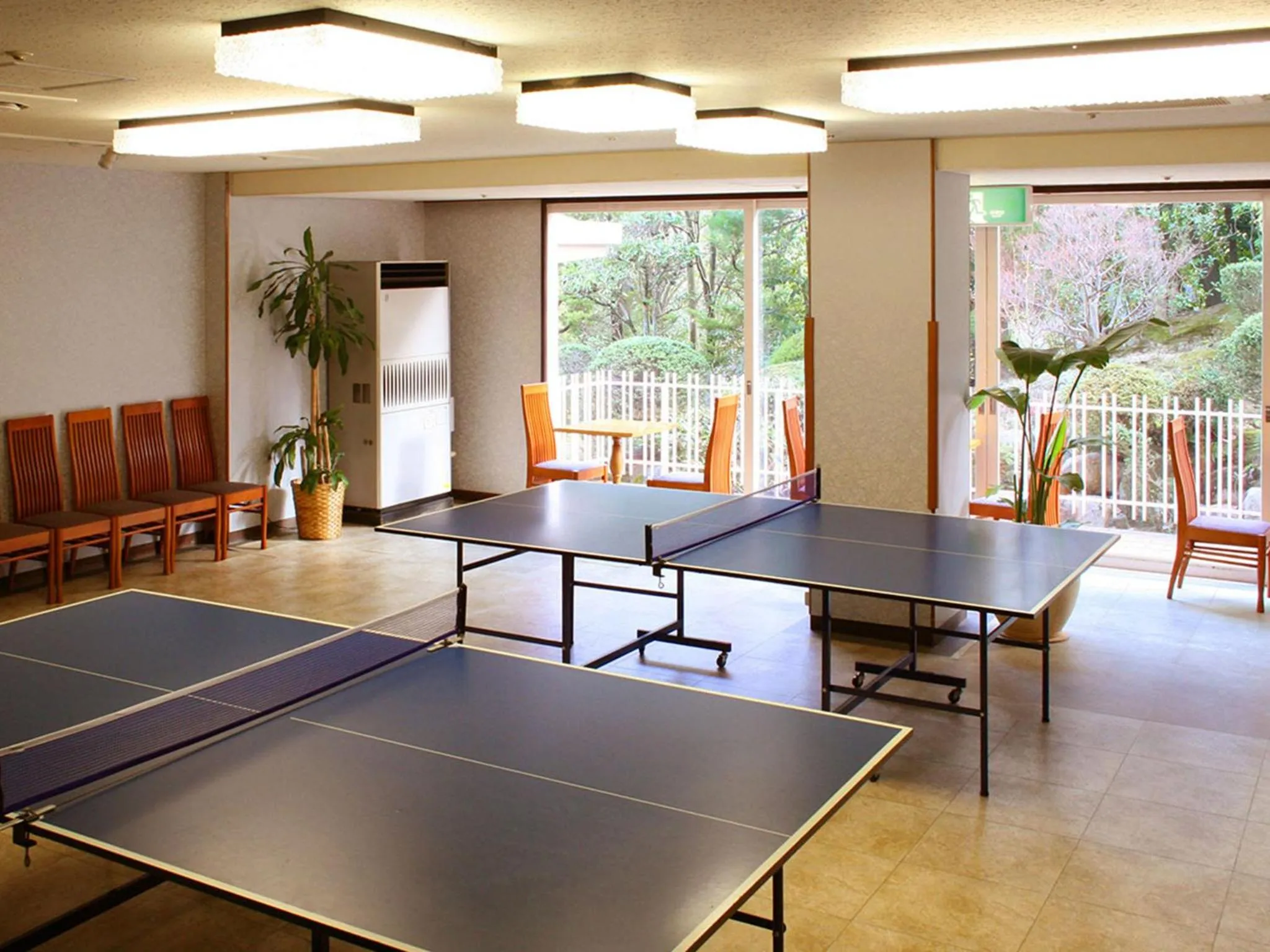 Table tennis in Hyoe Koyokaku