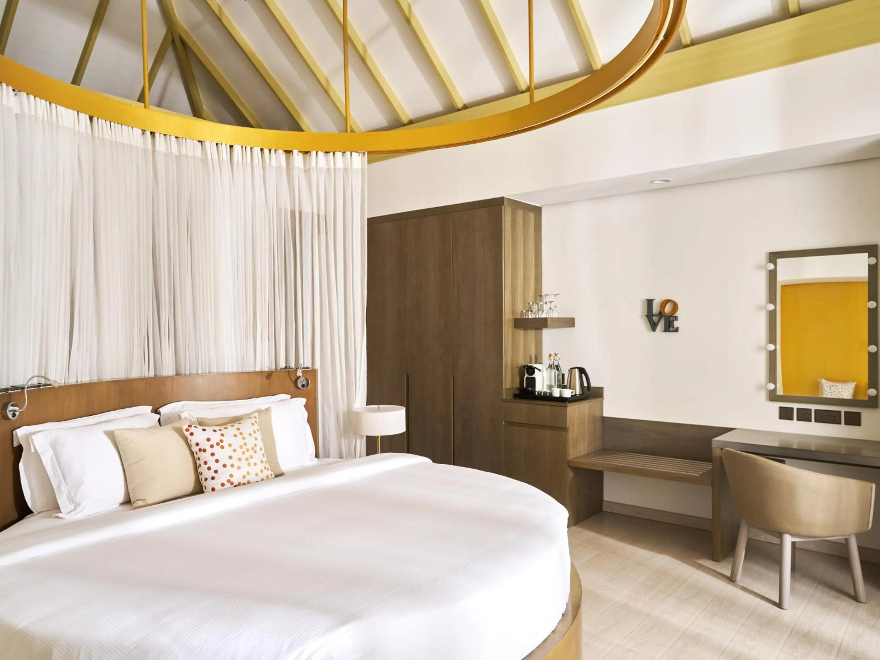 Bed in Sun Siyam Olhuveli