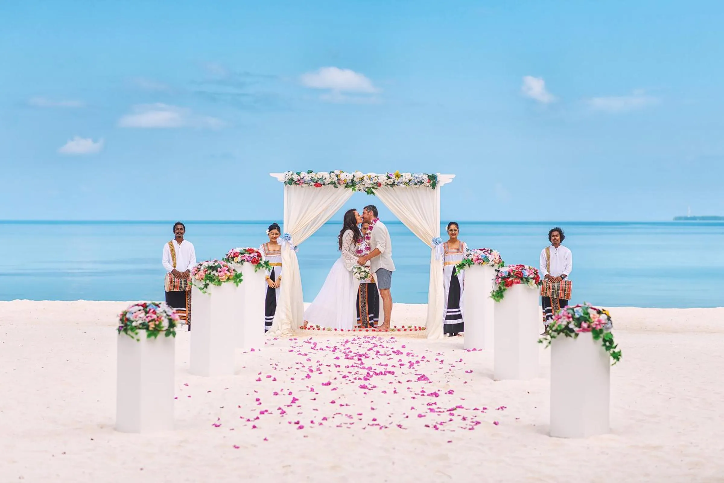 wedding in Sun Siyam Olhuveli