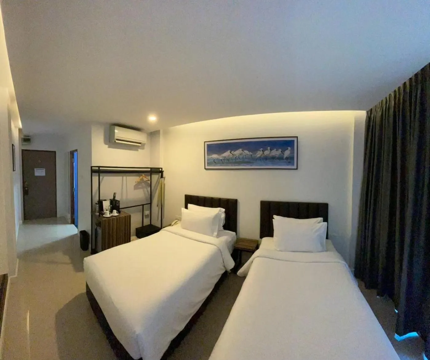 Bed in Red Door Samsen Hotel, Bangkok