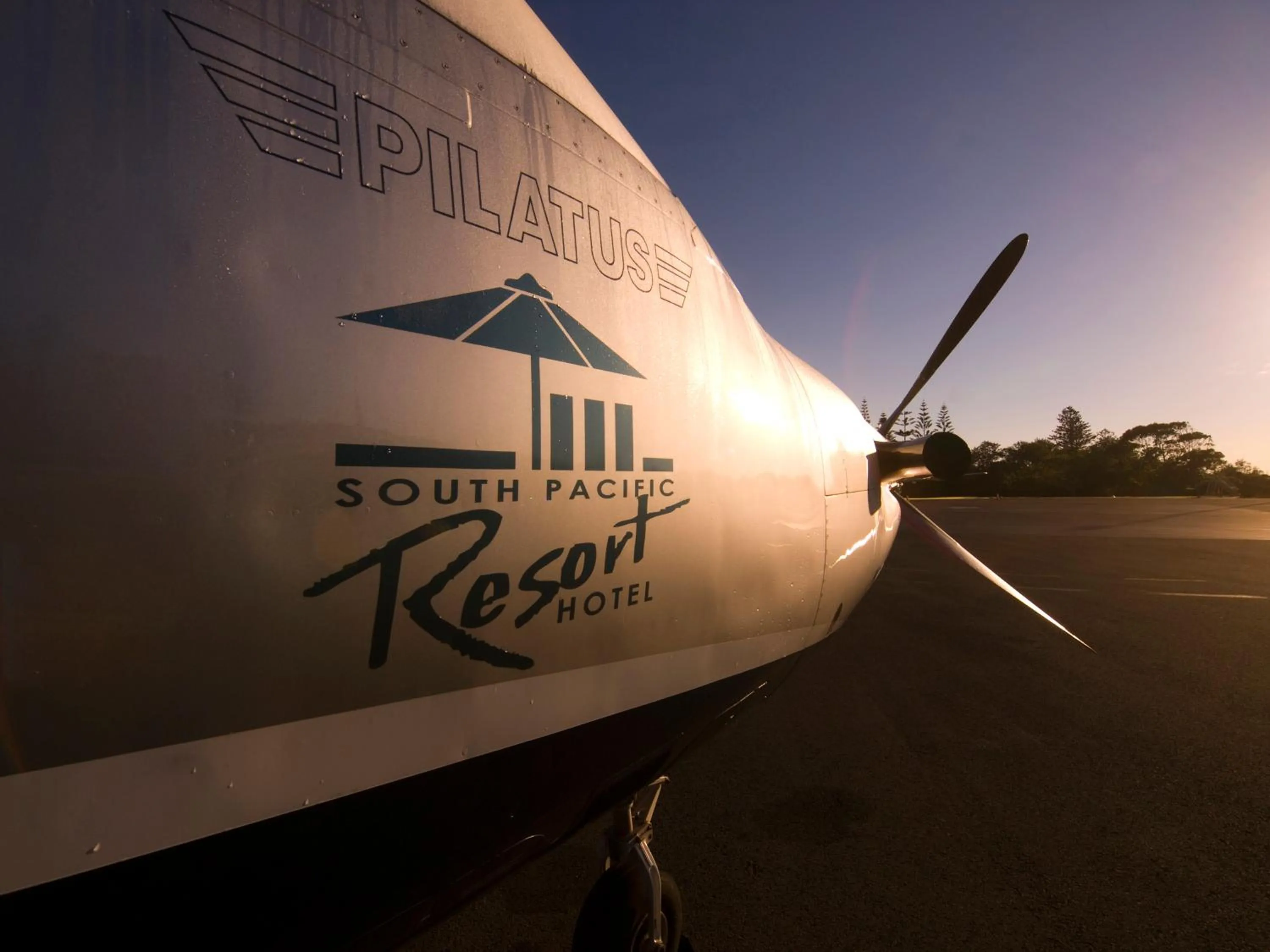 Facade/entrance in South Pacific Resort Hotel