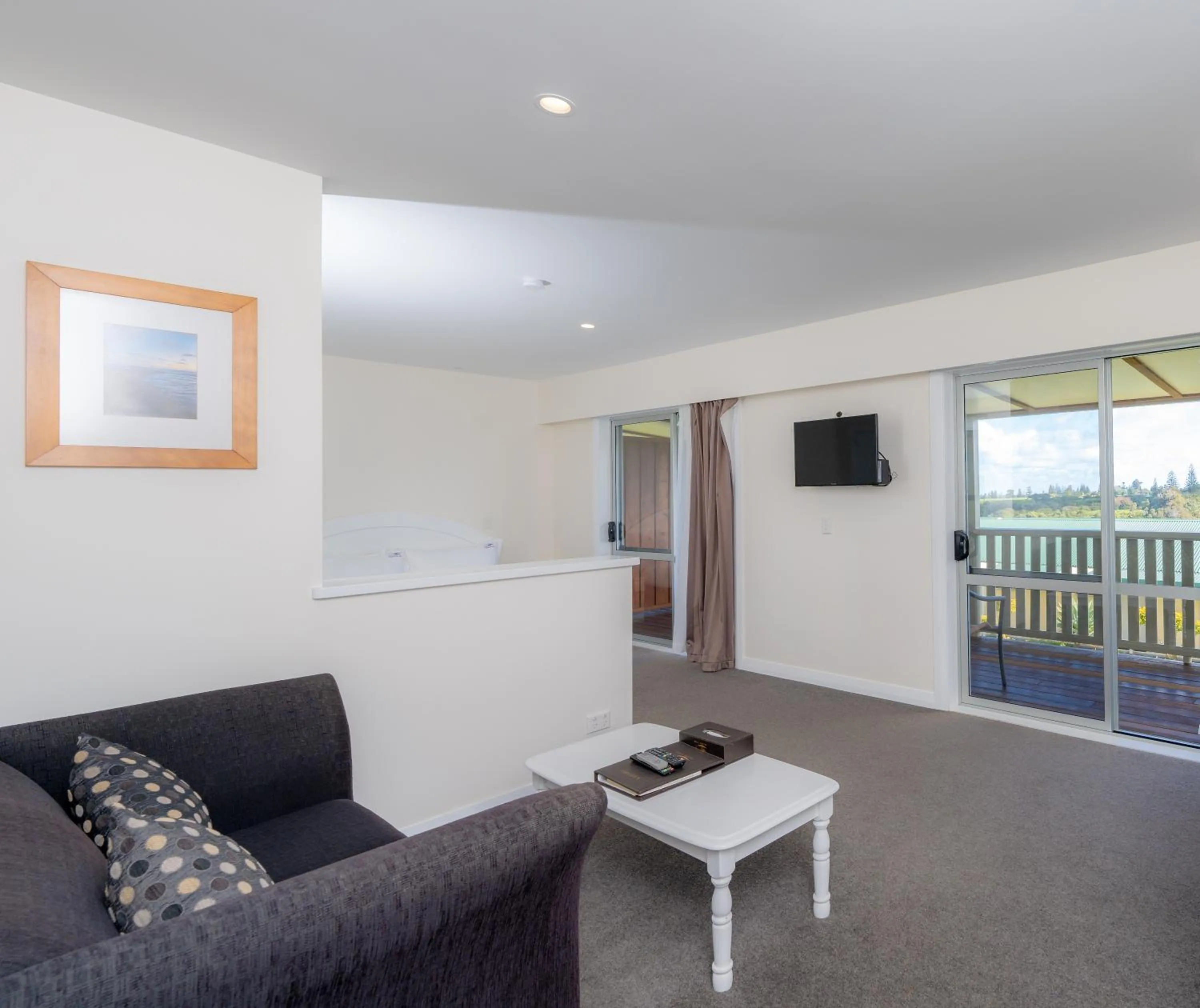 TV and multimedia in South Pacific Resort Hotel