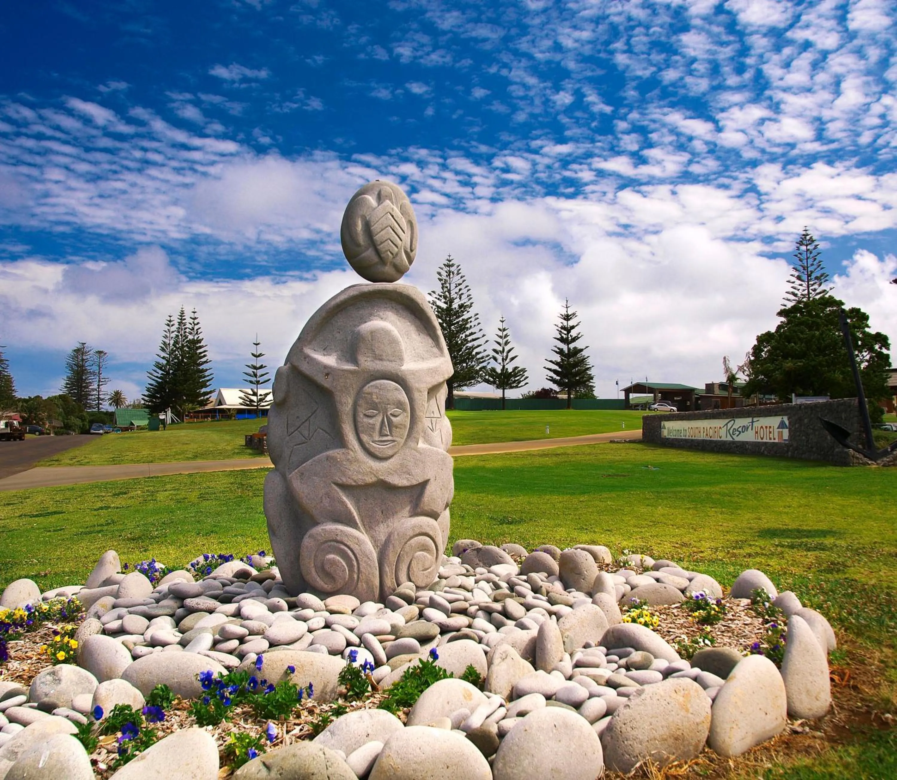 Area and facilities in South Pacific Resort Hotel