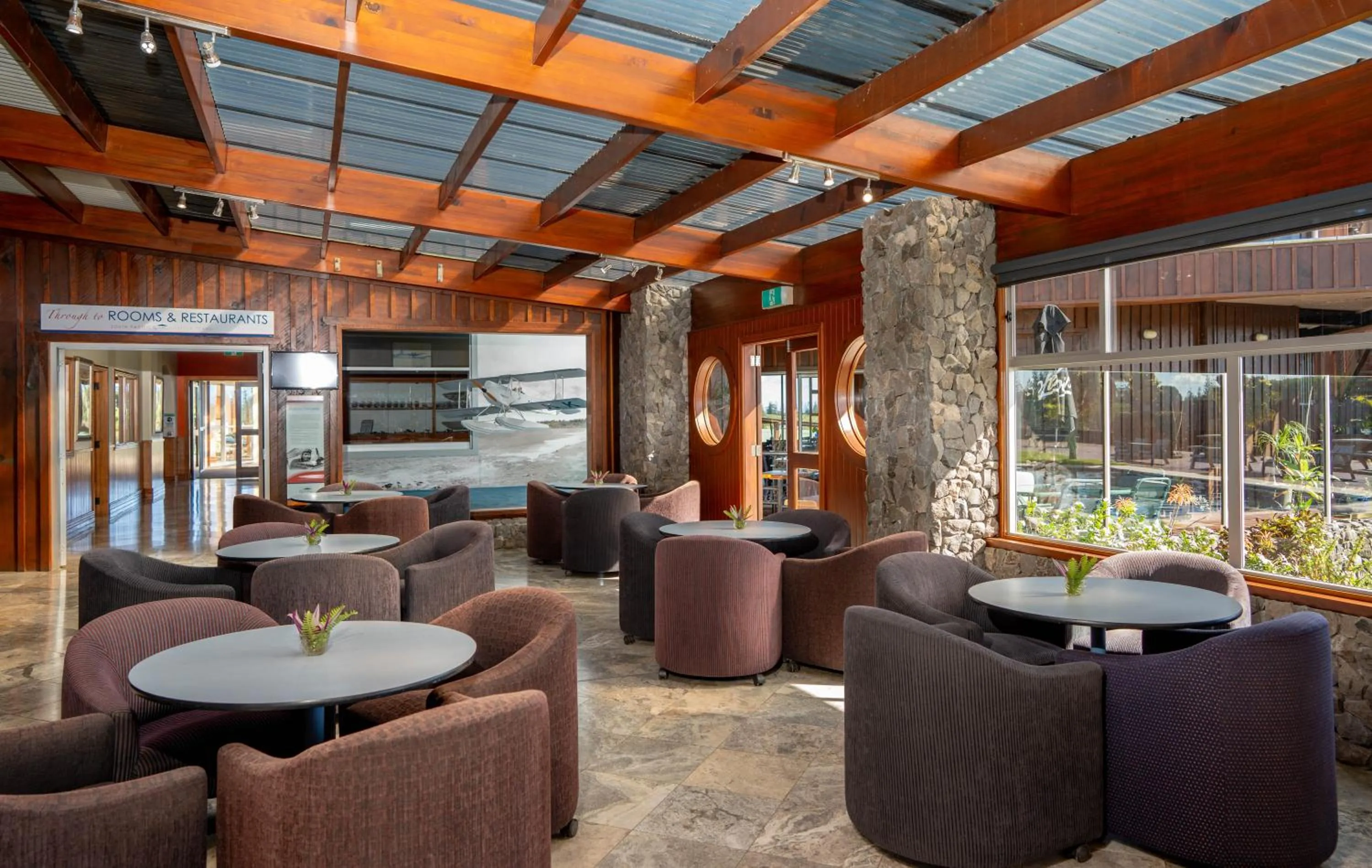 Seating area in South Pacific Resort Hotel