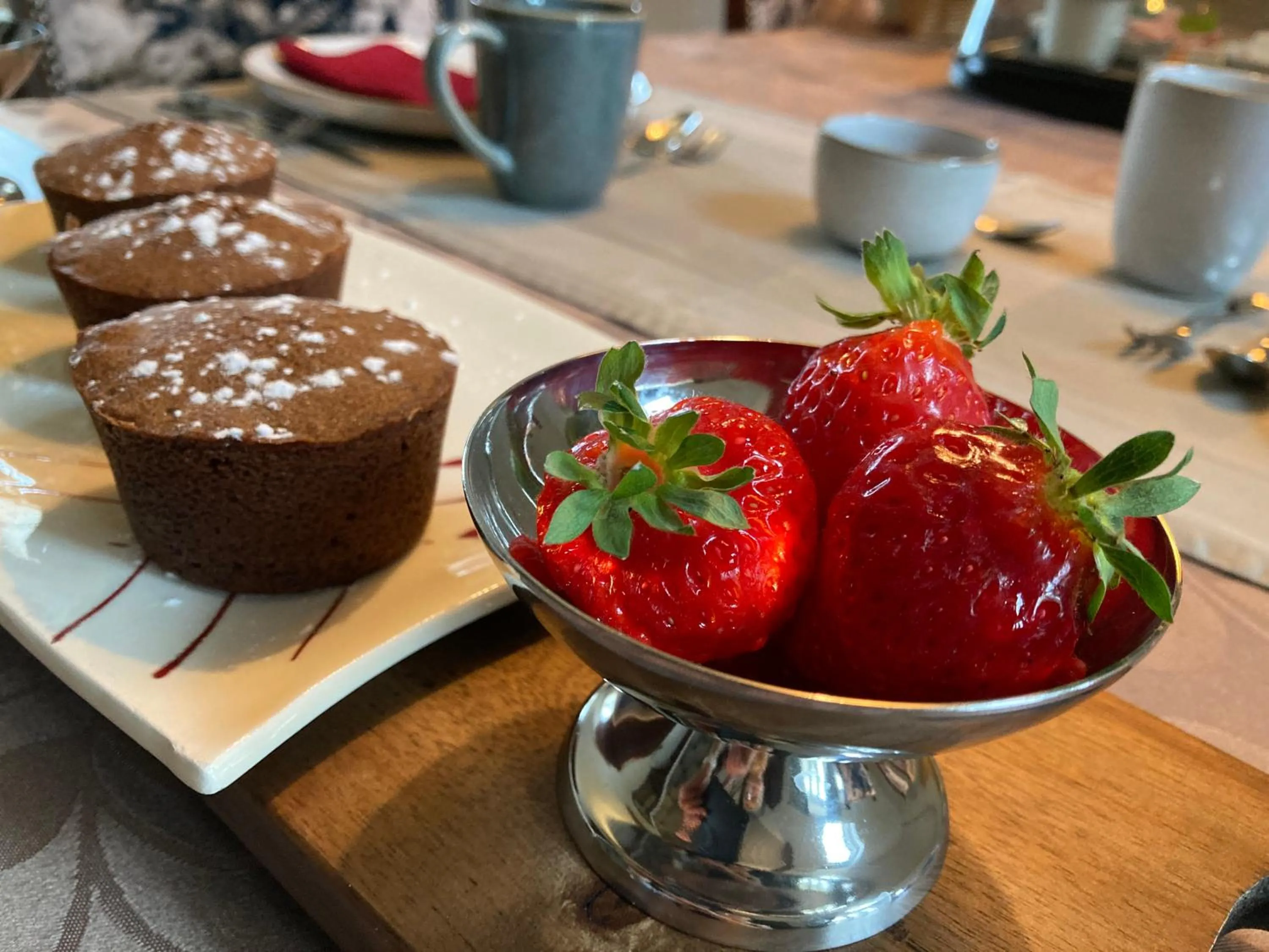 Food and drinks in La Ferme Buissonnière