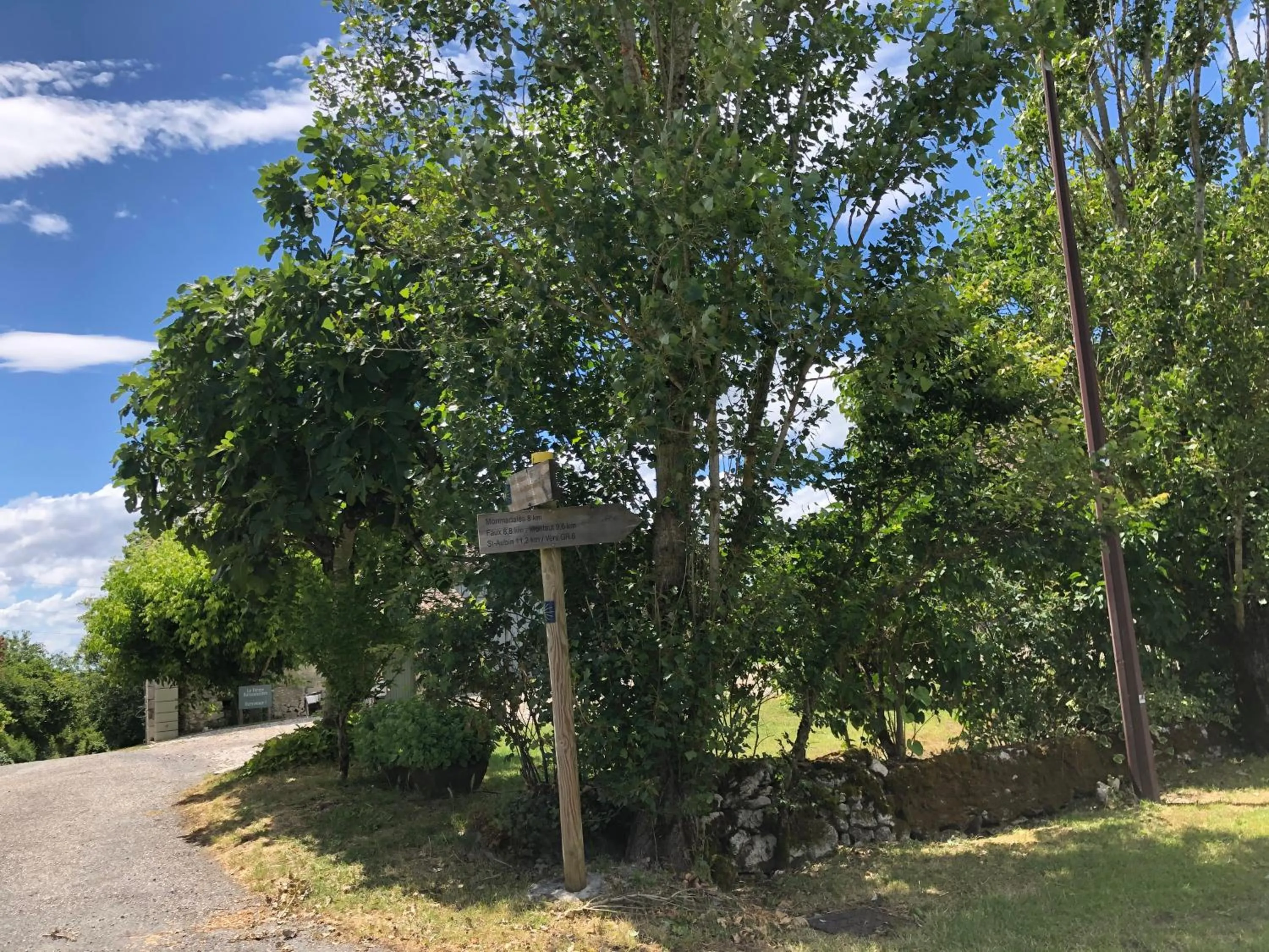 Garden in La Ferme Buissonnière