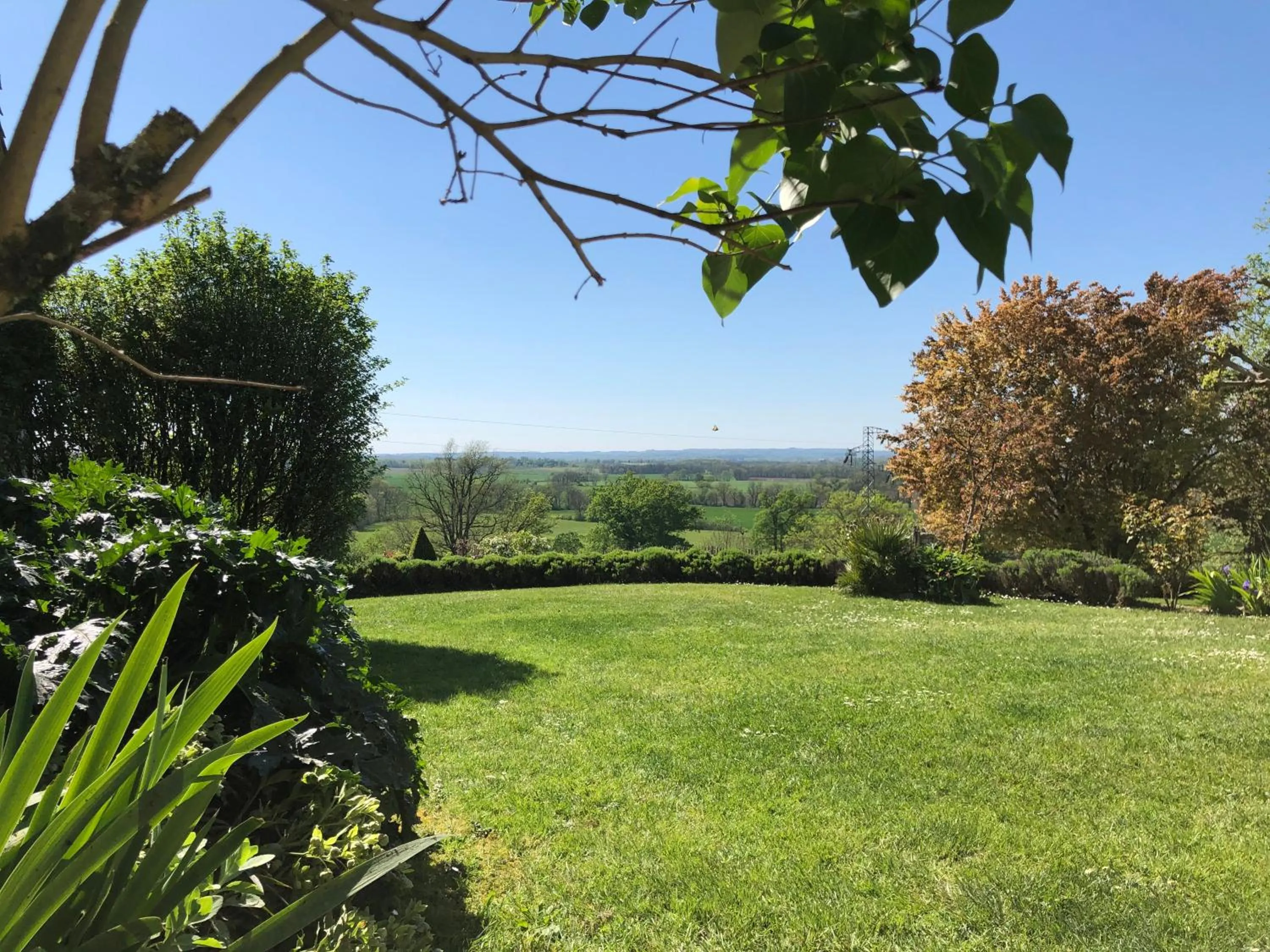 Natural landscape in La Ferme Buissonnière