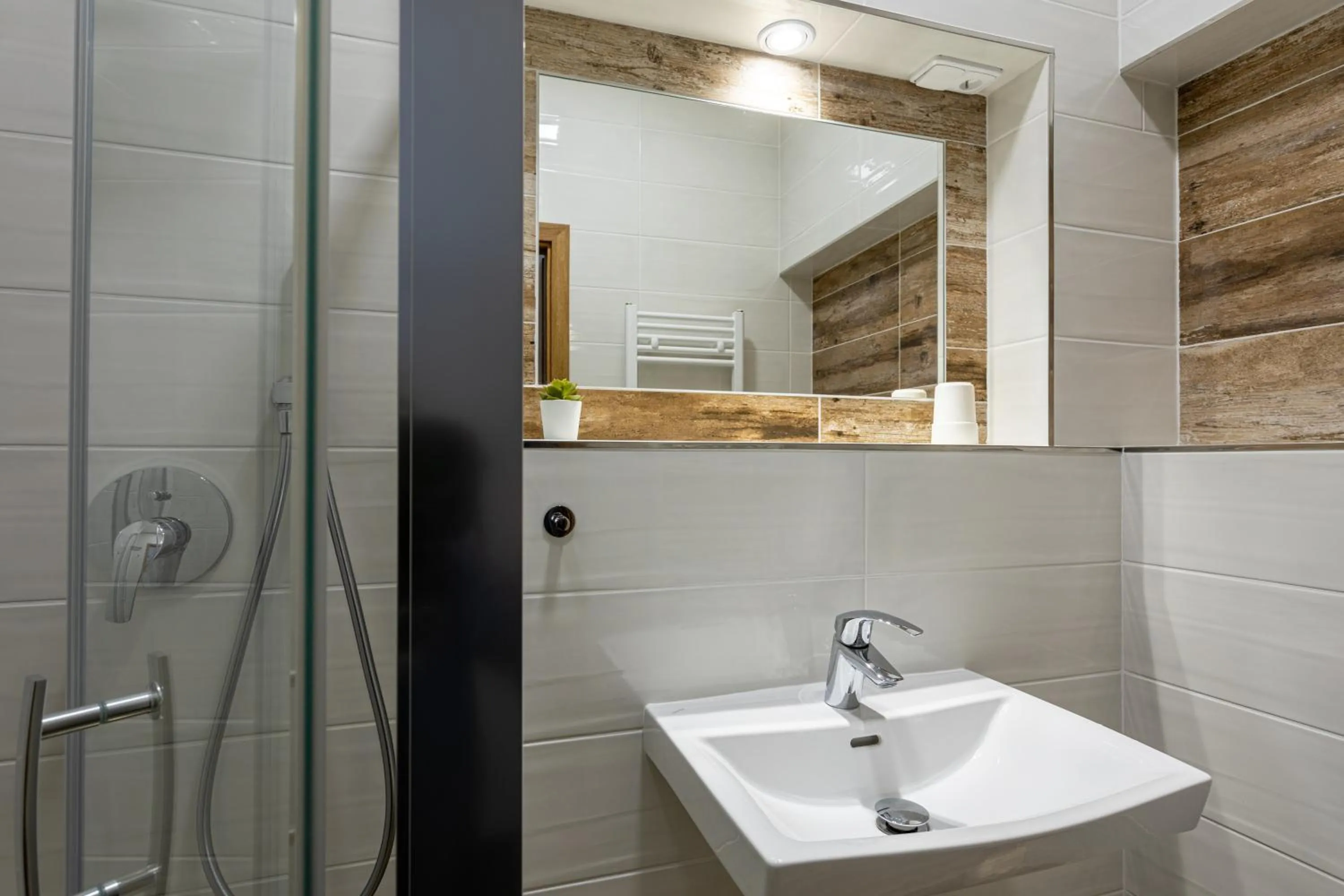 Bathroom in Penzion U Vlka