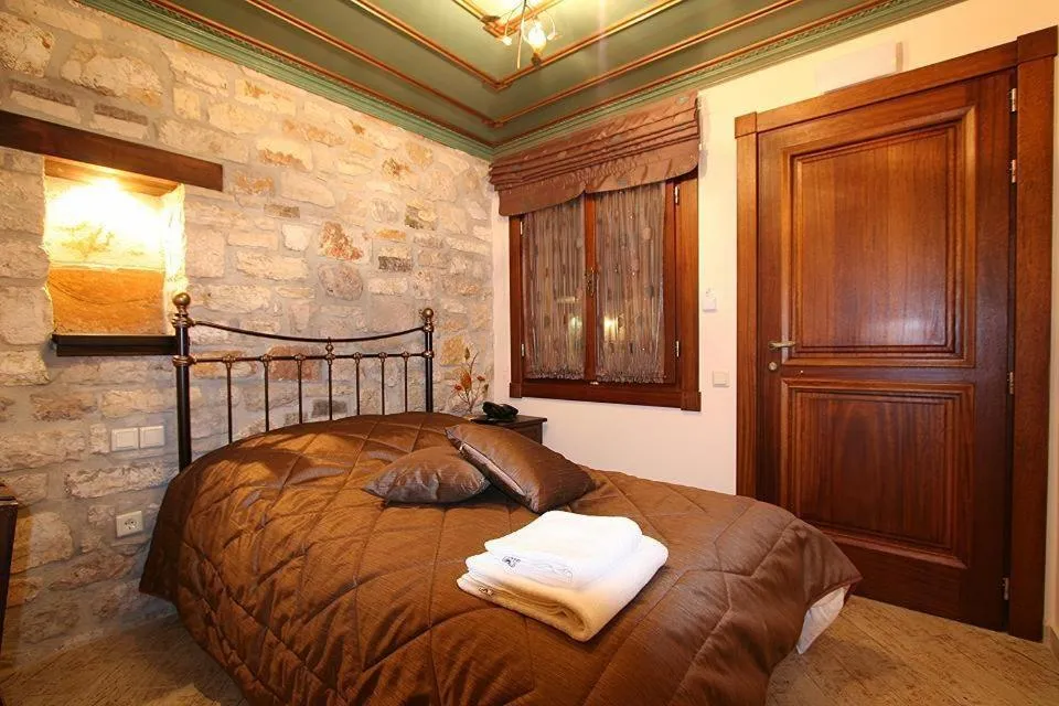 Bed in Hagiati Guesthouse