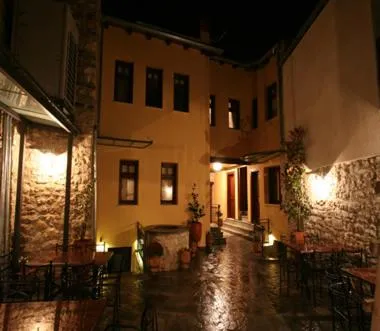 Patio in Hagiati Guesthouse