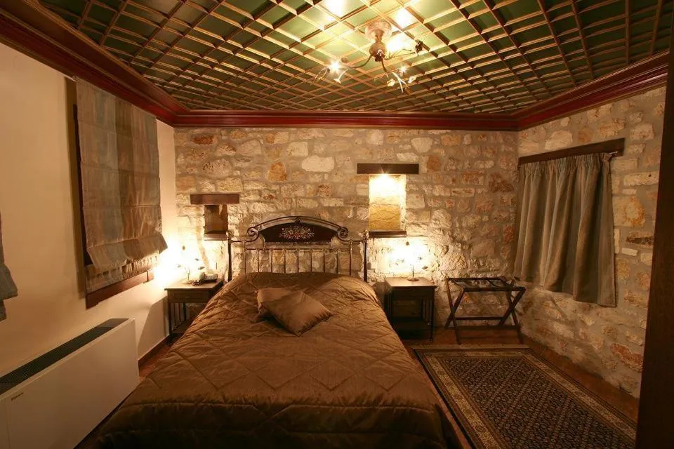 Bed in Hagiati Guesthouse