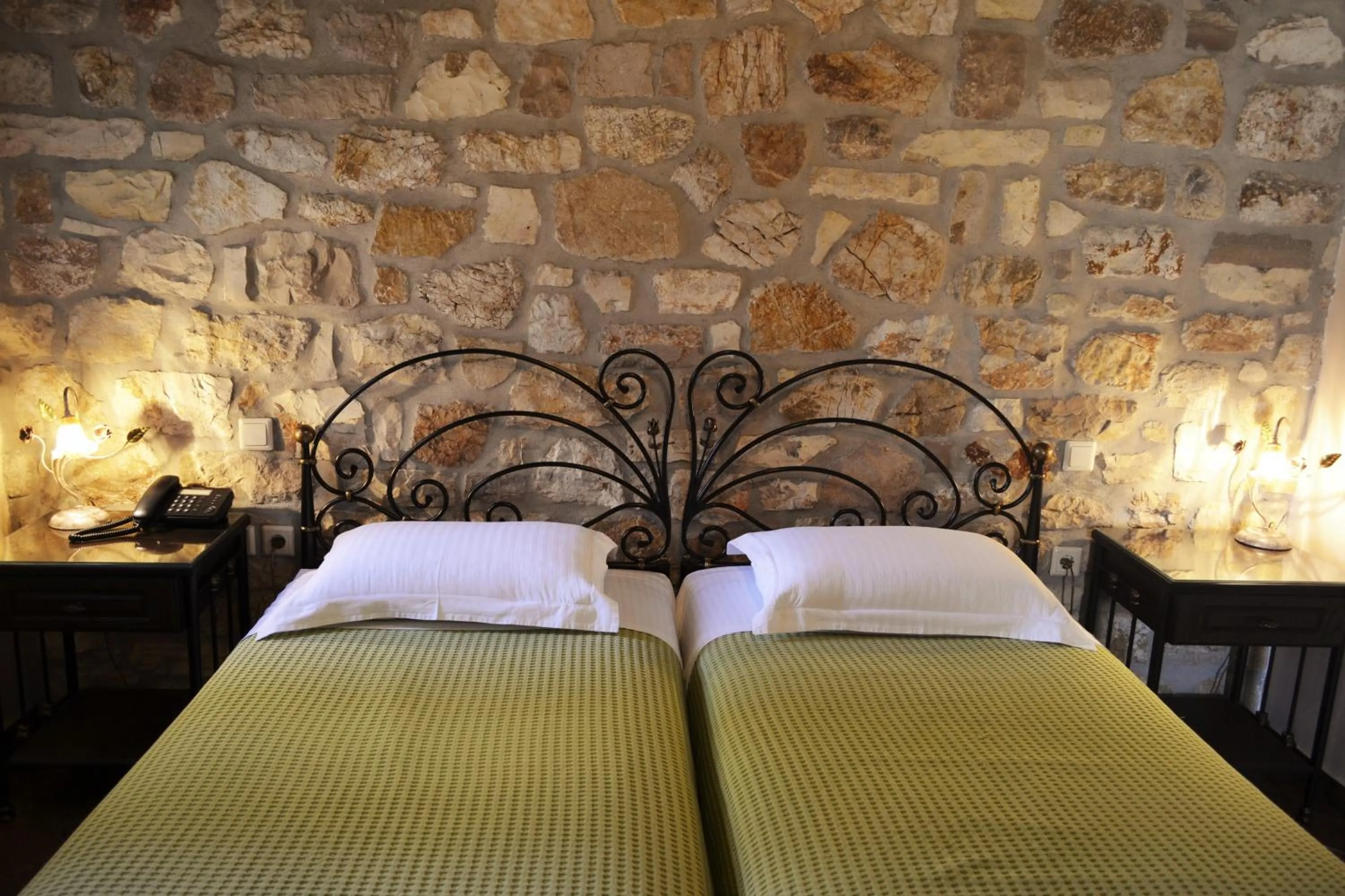 Bed in Hagiati Guesthouse